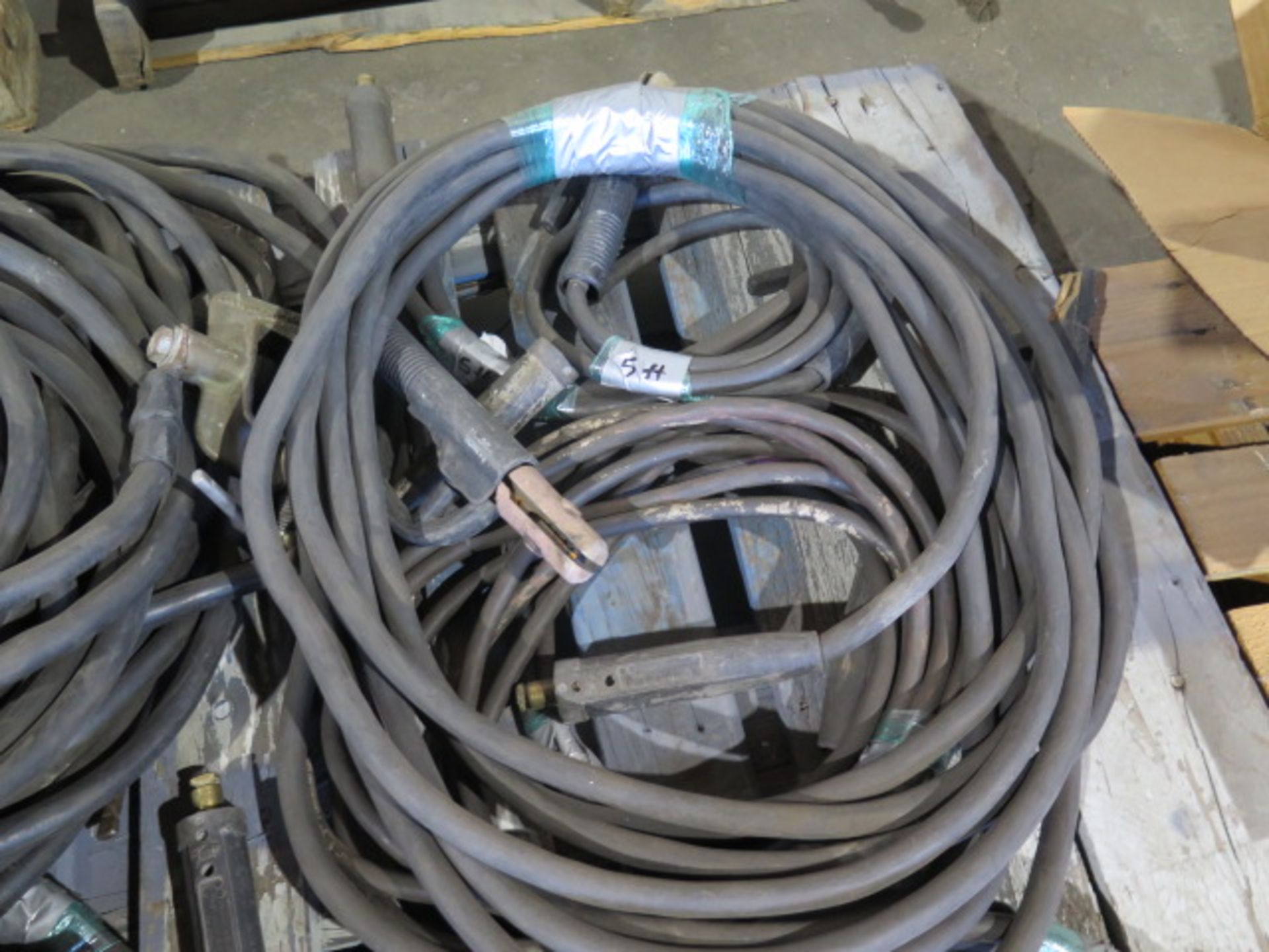 Welding 200 Volt Heavy Duty Welding Leads W/ Ground and Stingers (SOLD AS-IS - NO WARRANTY) - Image 3 of 6