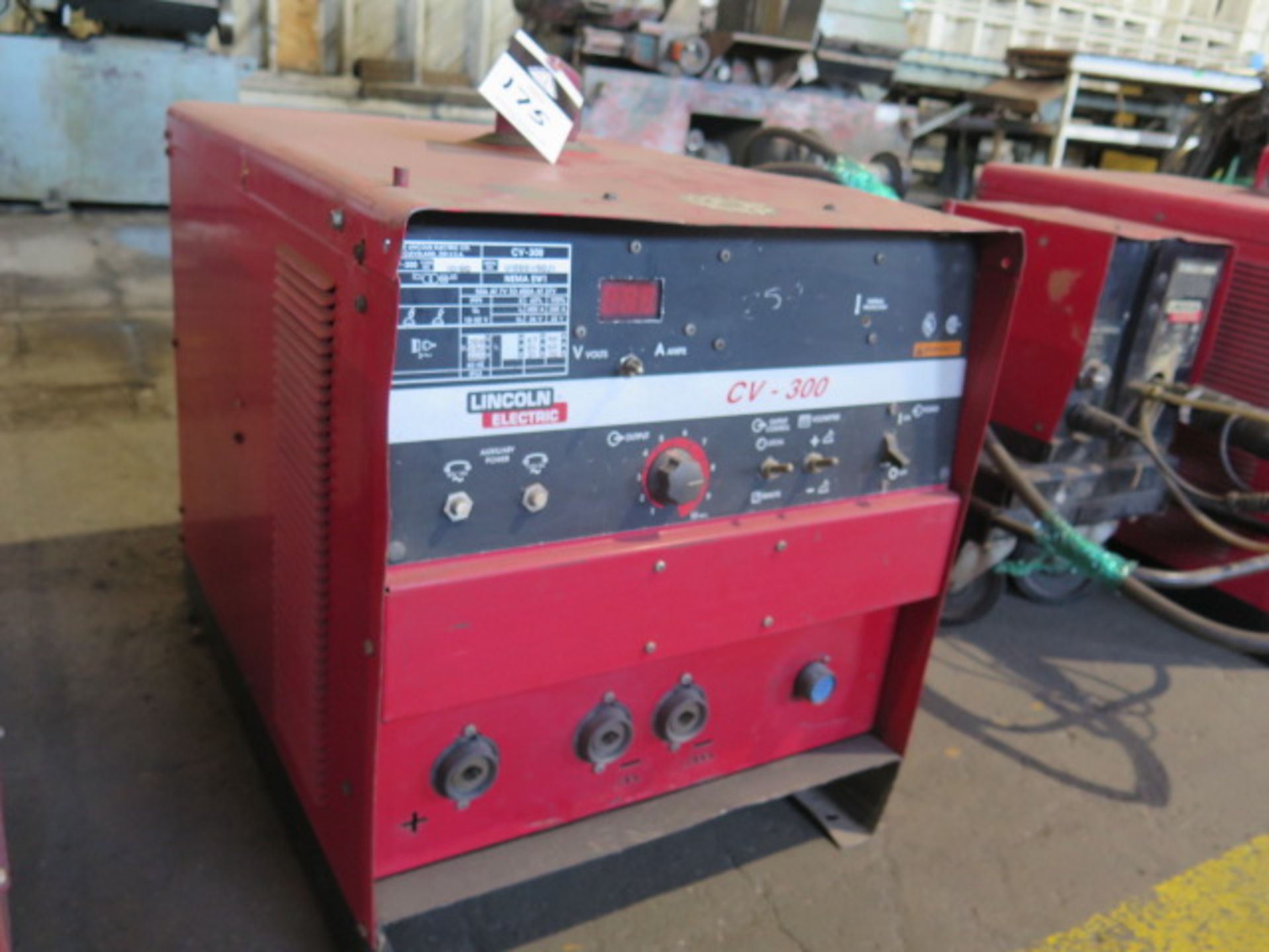 Lincoln CV-305 Arc Welding Power Source (NO CABLES) (SOLD AS-IS - NO WARRANTY) - Image 3 of 5