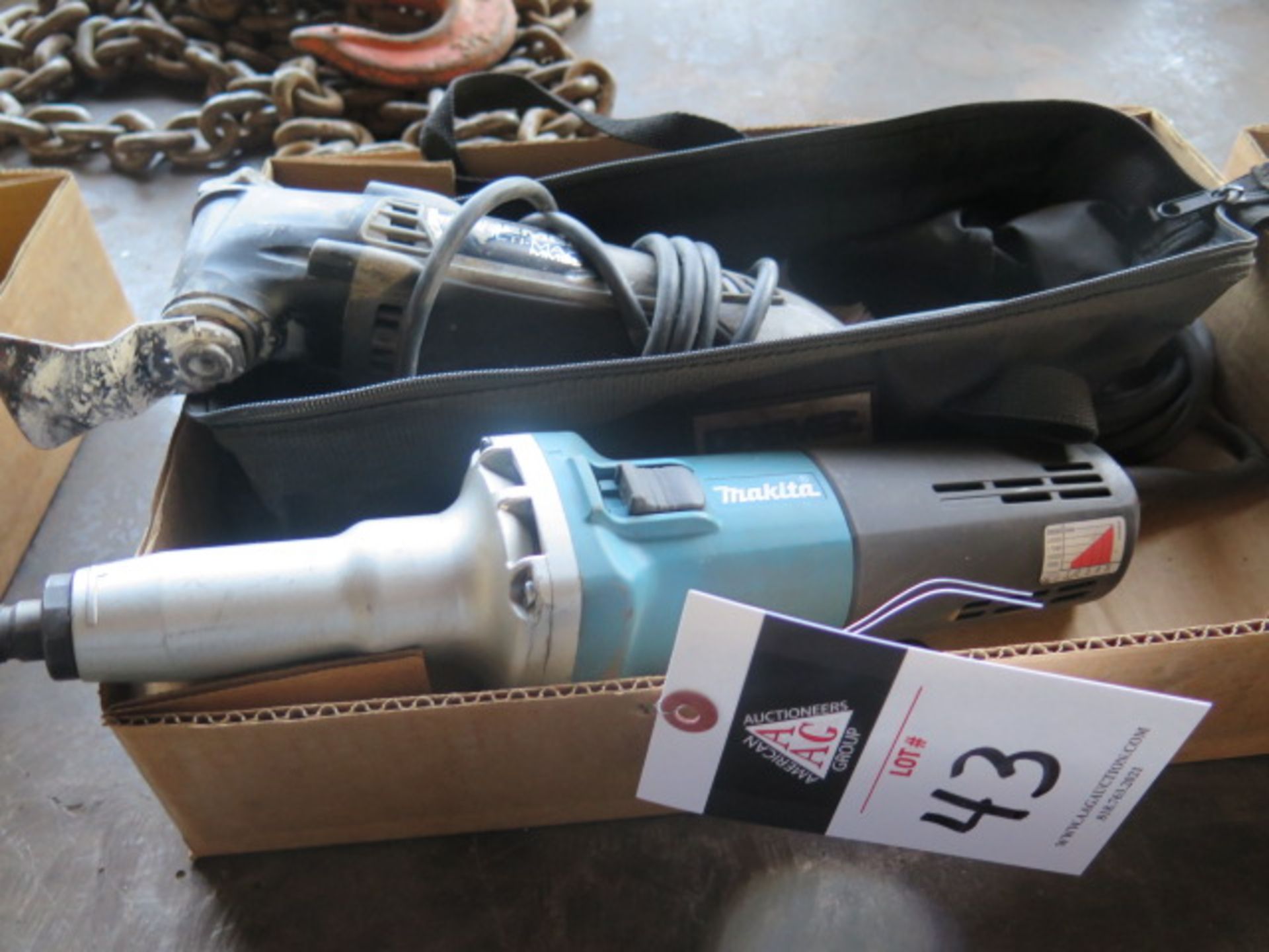 Makita Straight-Shaft Grinder and Dremel Multi-Tool (SOLD AS-IS - NO WARRANTY)