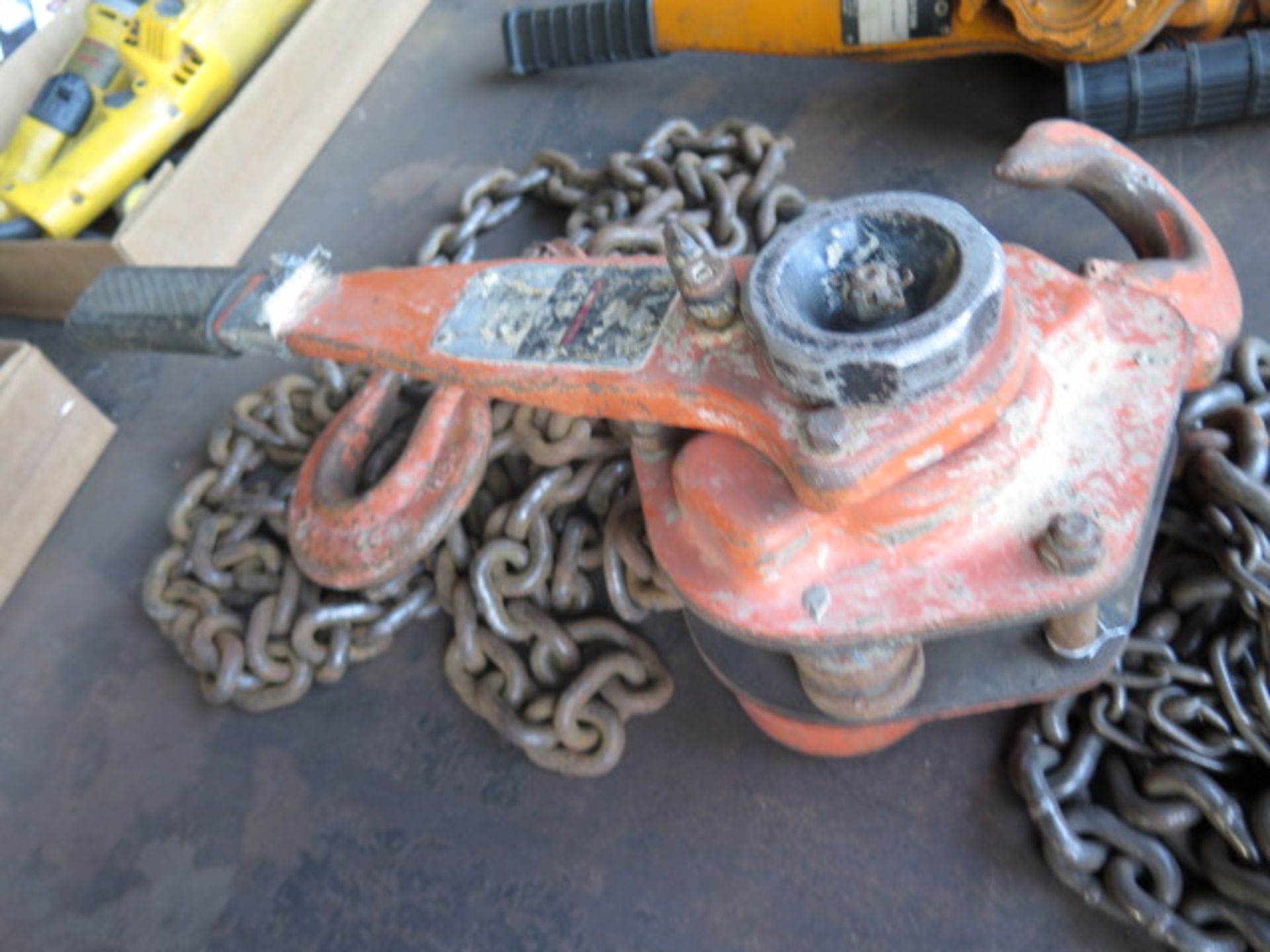 CM 2 Ton Chain Hoist and Jet 3 Ton Chain Come-Along (SOLD AS-IS - NO WARRANTY) - Image 6 of 7