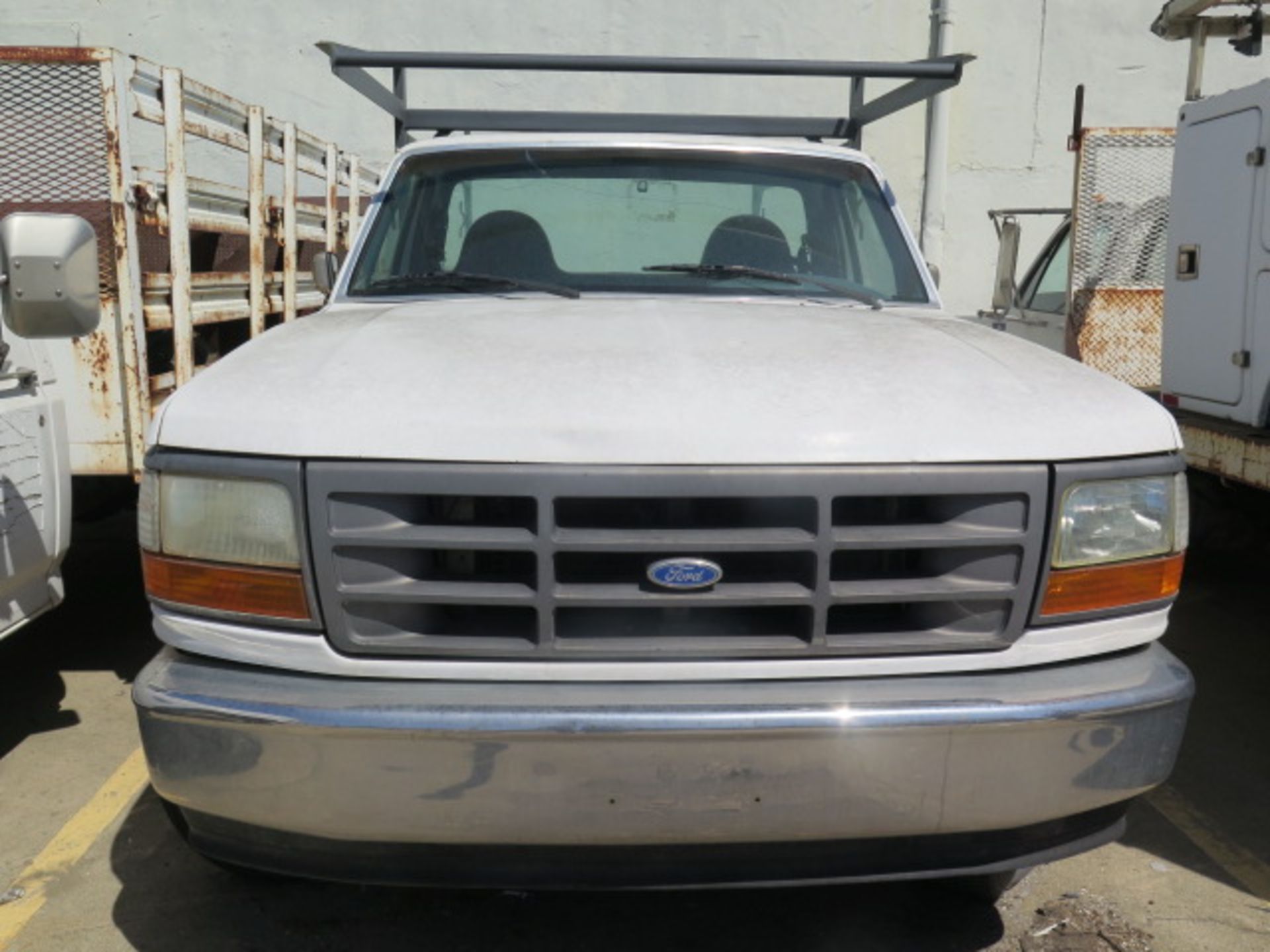 1995 Ford F-250XL Service Truck w/ Gas Engine, Automatic Trans, AC Vin# 1FTEF25N15NB11666,SOLD AS IS - Image 2 of 11
