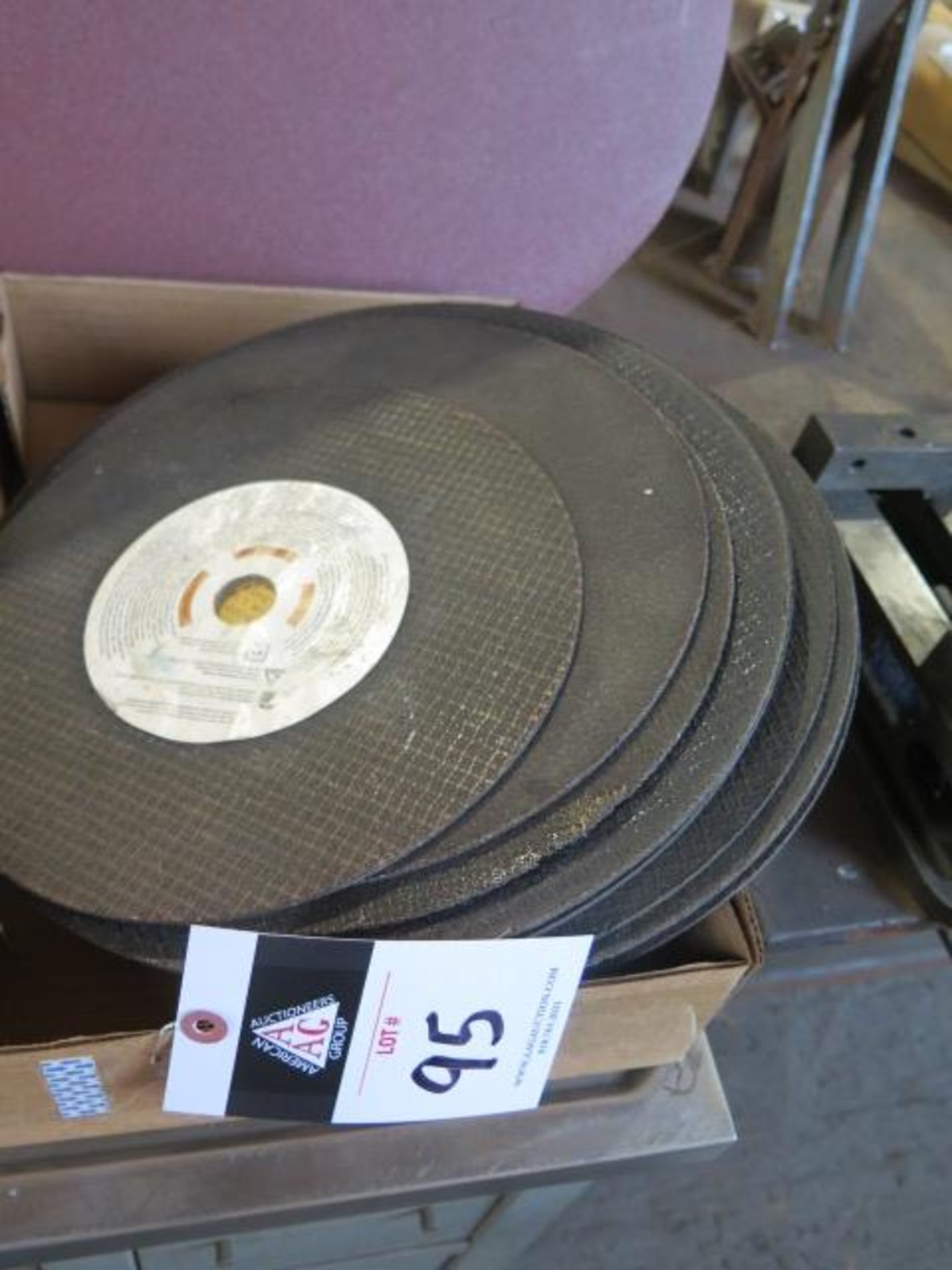 14" Abrasive Wheels (SOLD AS-IS - NO WARRANTY)