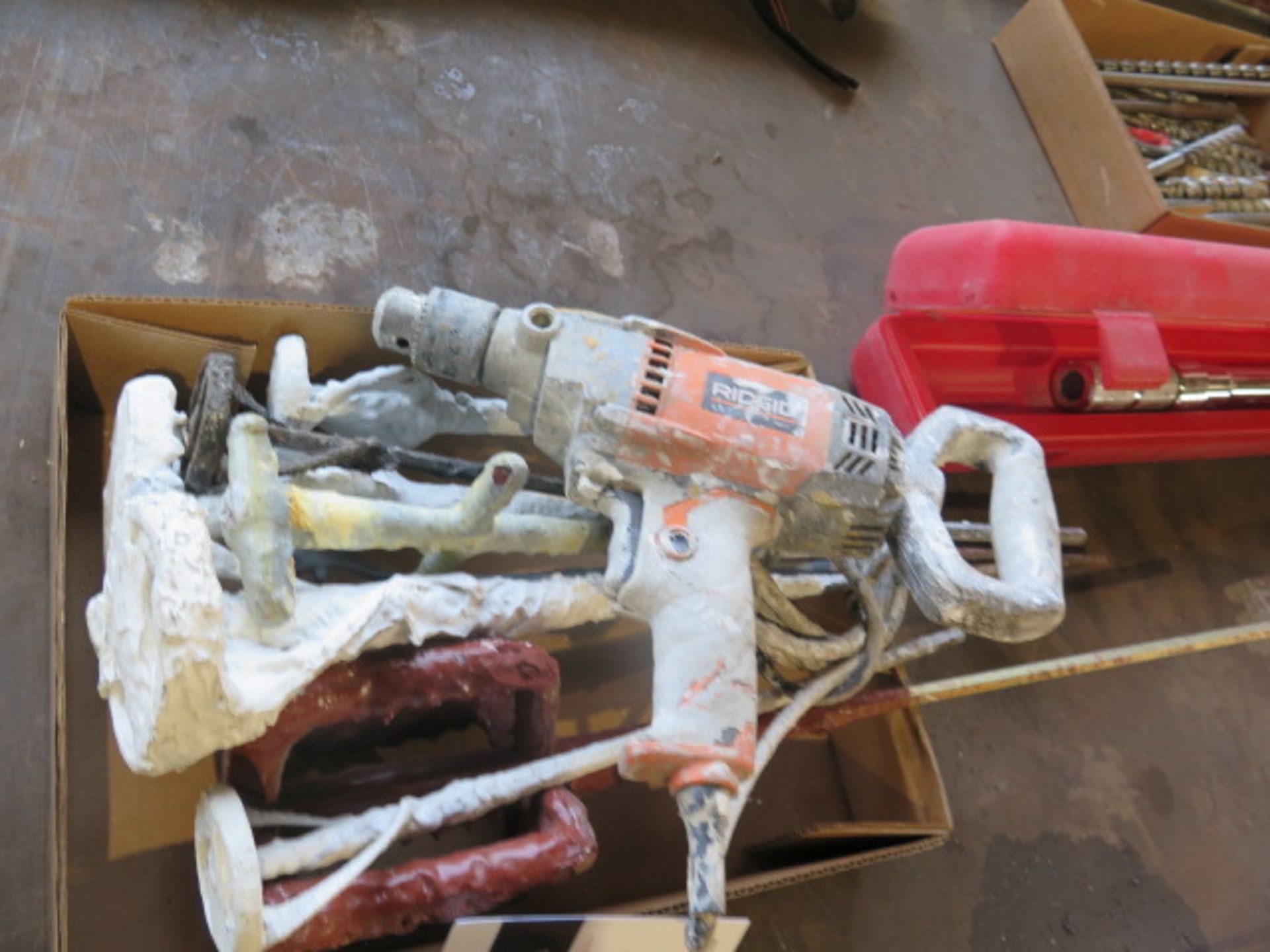 Ridgid Electric Drill w/ Paint Mixers (SOLD AS-IS - NO WARRANTY) - Image 2 of 5