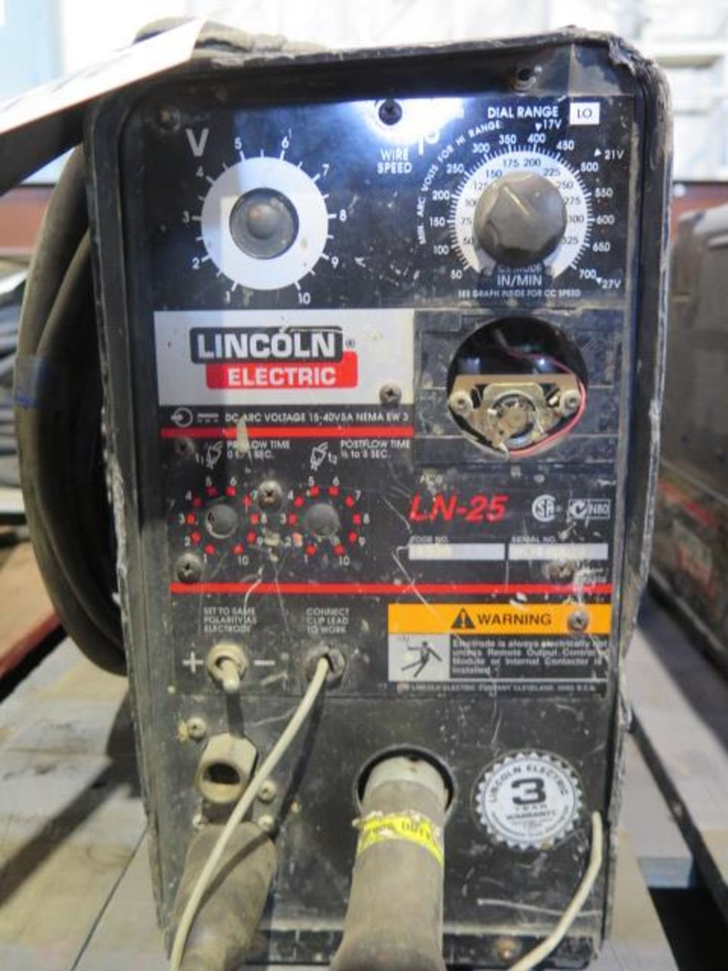 Lincoln LN-25 Suitcase Style Wire Feeder (SOLD AS-IS - NO WARRANTY) - Image 3 of 5