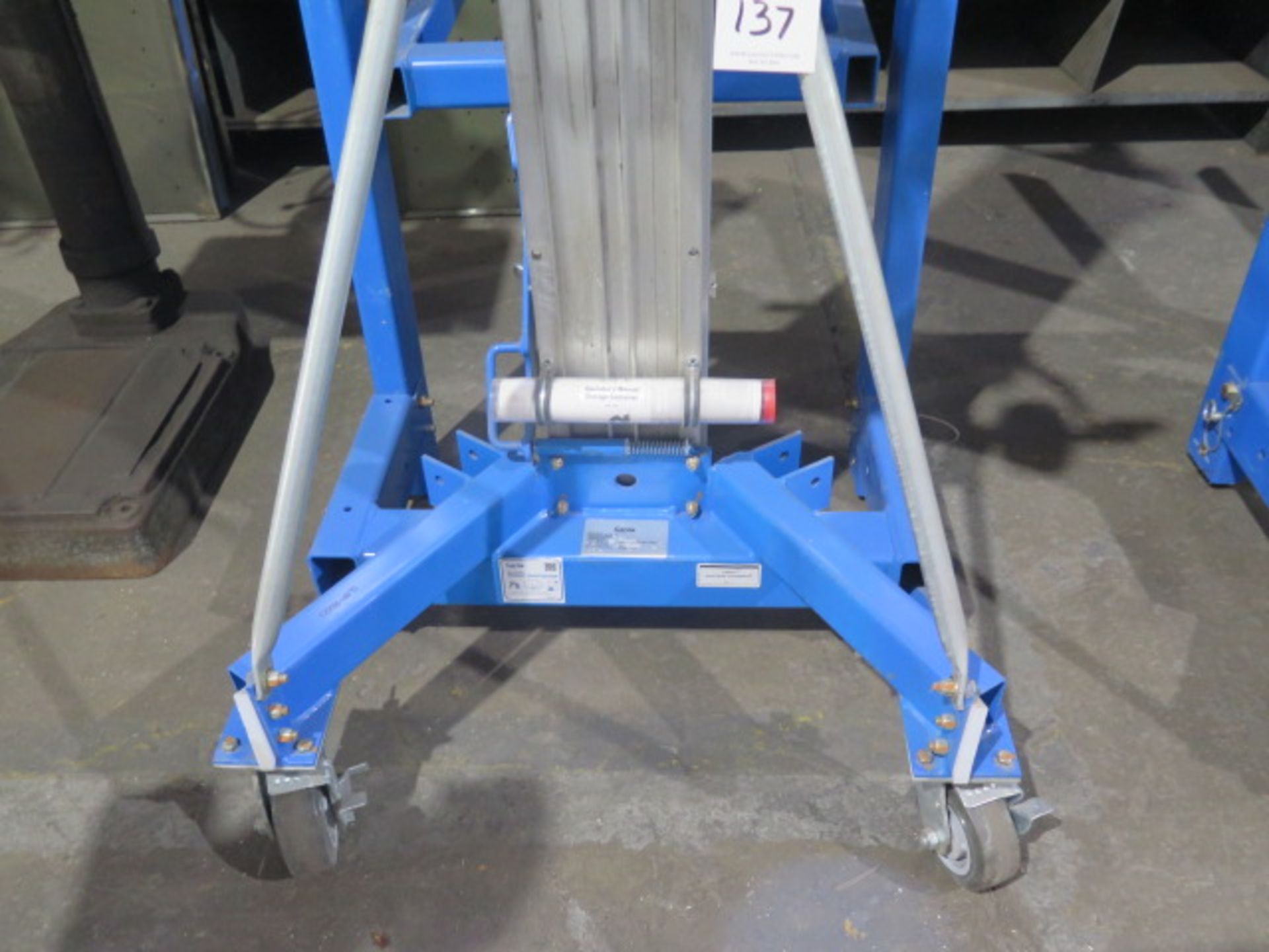 2019 Genie “Superlift Advantage” SLA-15 800 Lb Cap Material Lift (SOLD AS-IS - NO WARRANTY) - Image 3 of 13