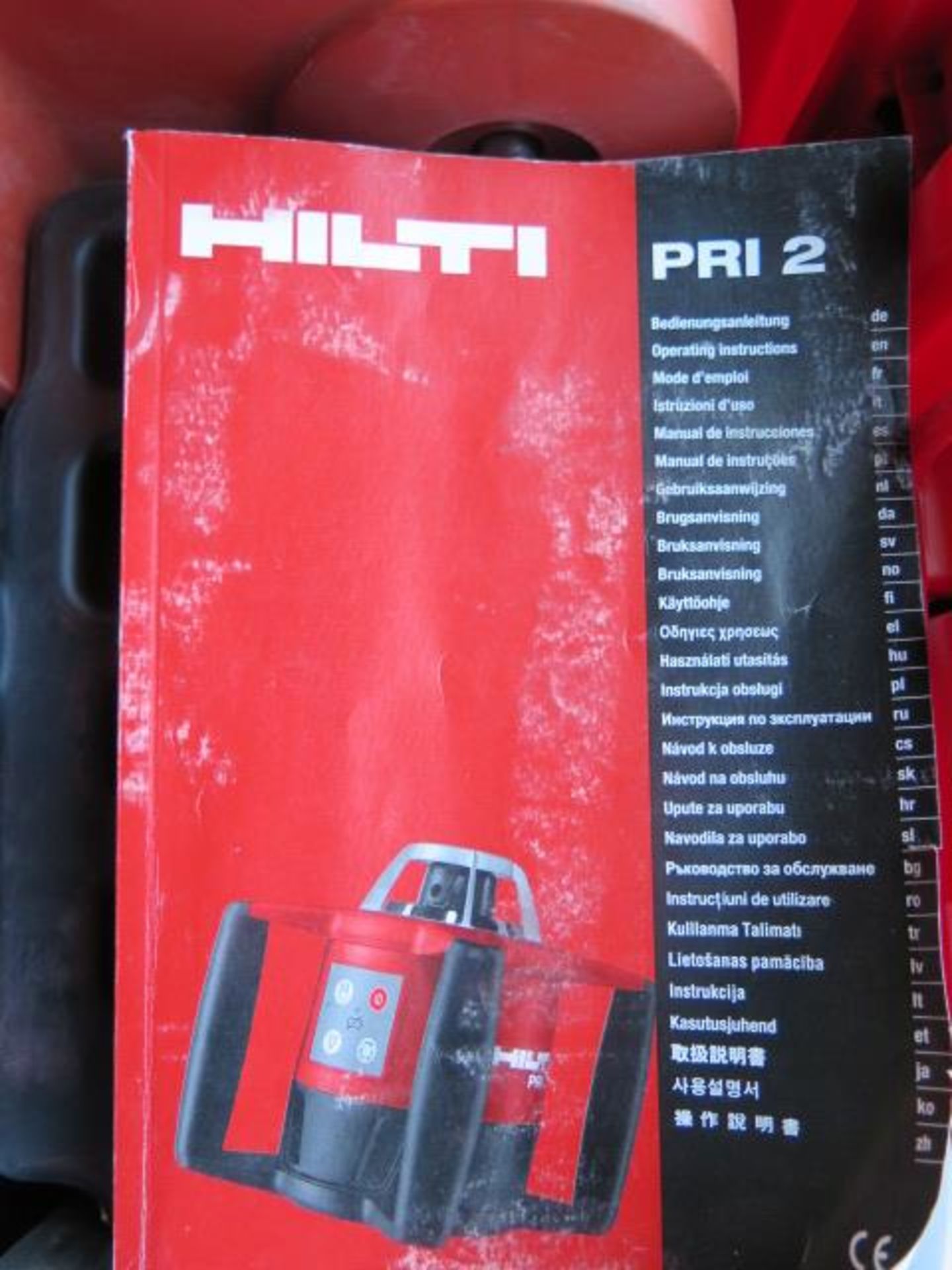 Hilti PRI-2 Rotating Laserw/ Tripod and Scale (SOLD AS-IS - NO WARRANTY) - Image 7 of 7