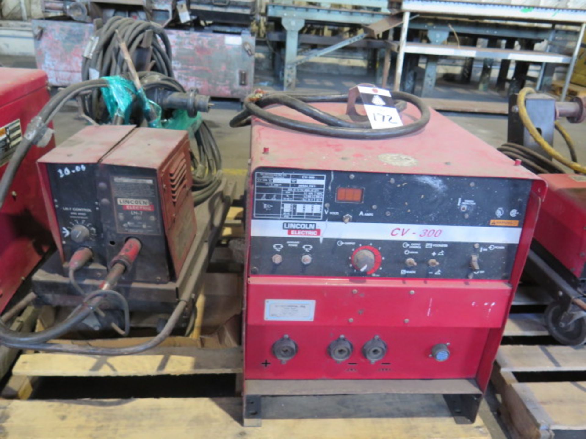 Lincoln CV-305 Arc Welding Power Source w/ Lincoln LN-7 Wire Feeder (NO CABLES) (SOLD AS-IS - NO