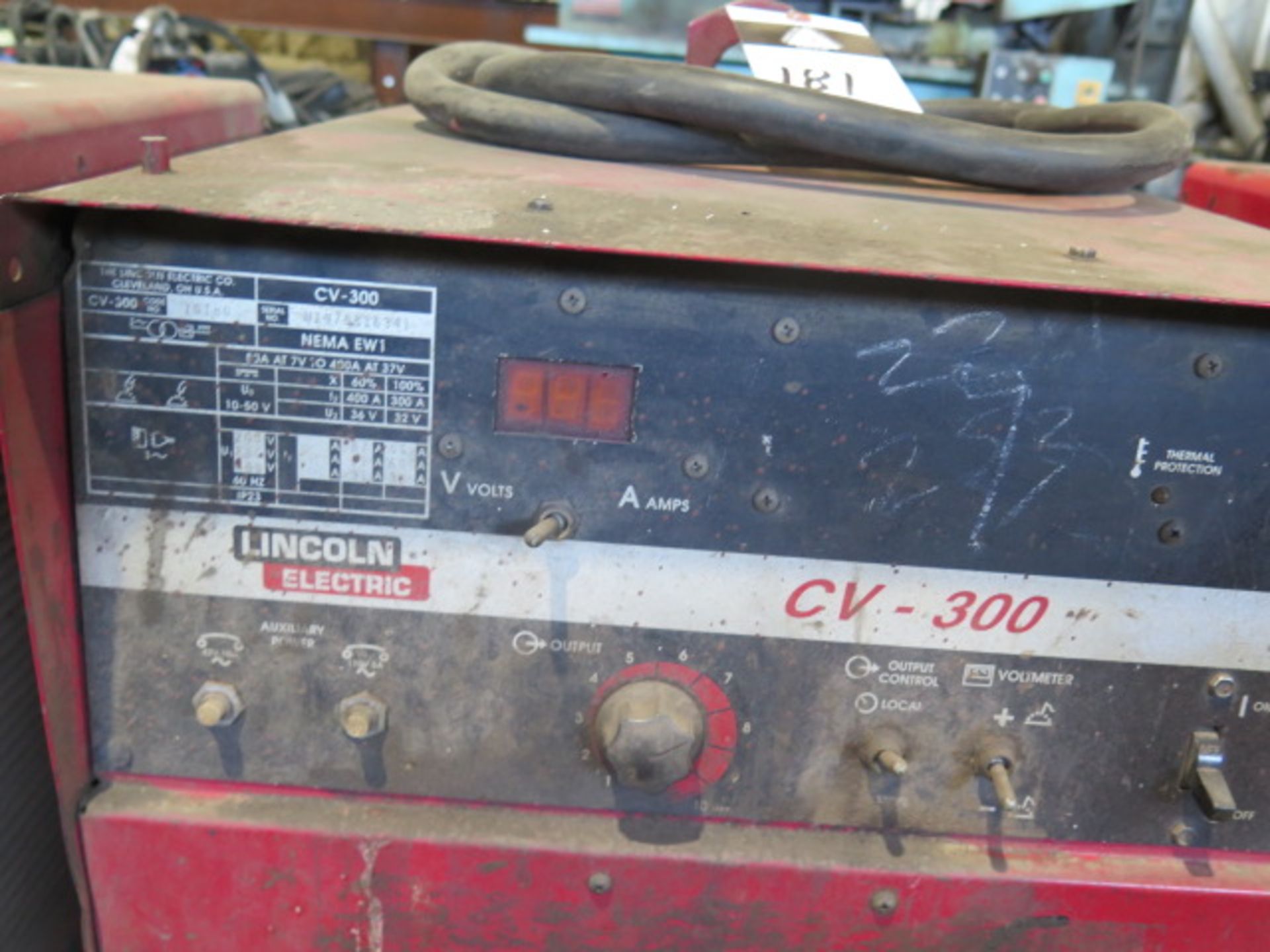 Lincoln CV-305 Arc Welding Power Source (NO CABLES) (SOLD AS-IS - NO WARRANTY) - Image 4 of 4