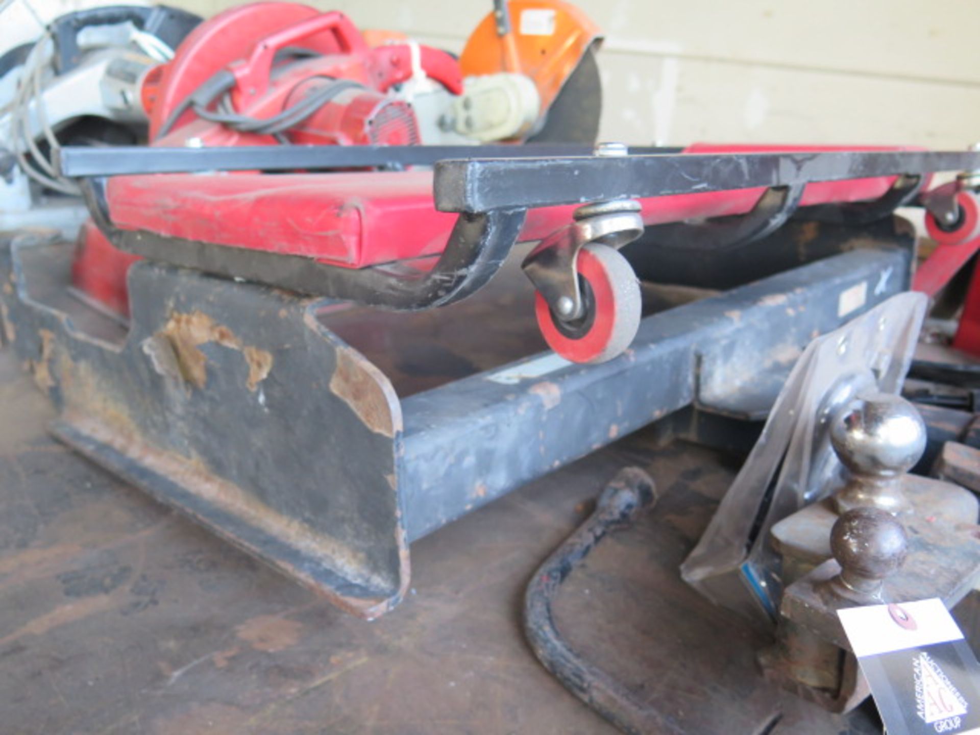 Trailer Hitches, Receiver Hitch, Floor Creeper and Jack Stands (SOLD AS-IS - NO WARRANTY) - Image 5 of 6