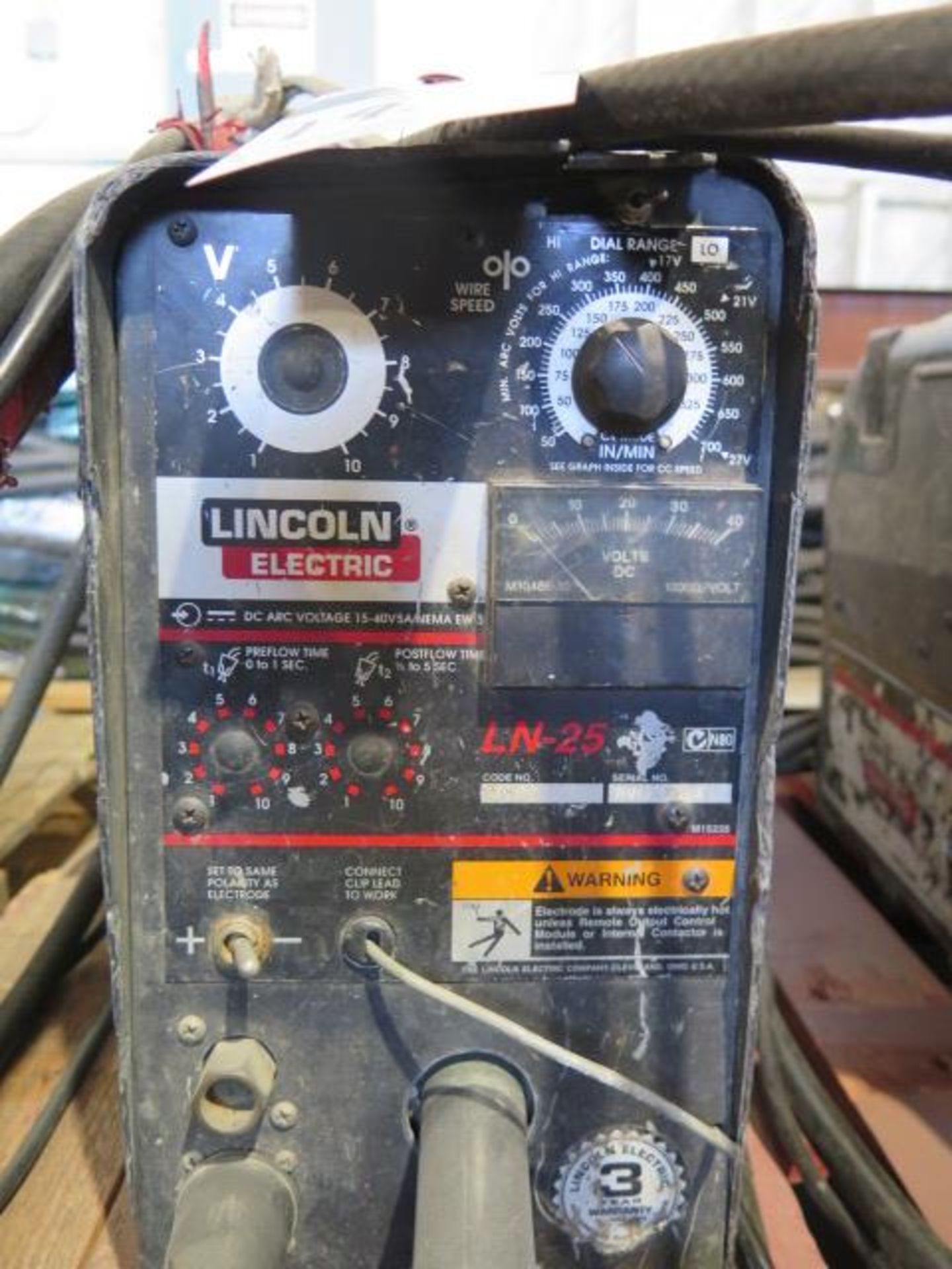 Lincoln LN-25 Suitcase Style Wire Feeder (SOLD AS-IS - NO WARRANTY) - Image 4 of 5