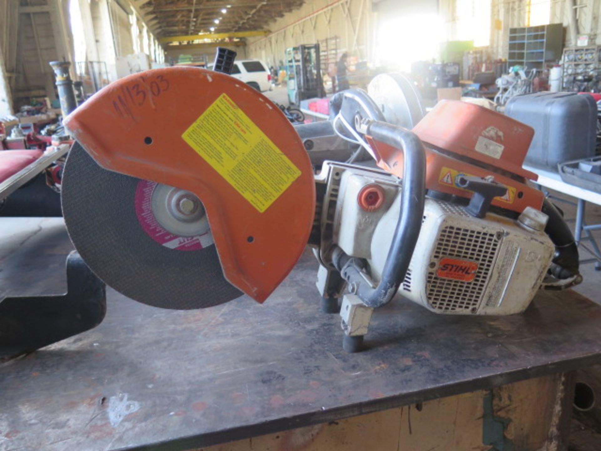 Stihl Gas Powered Abrasive Saw (SOLD AS-IS - NO WARRANTY) - Image 2 of 7