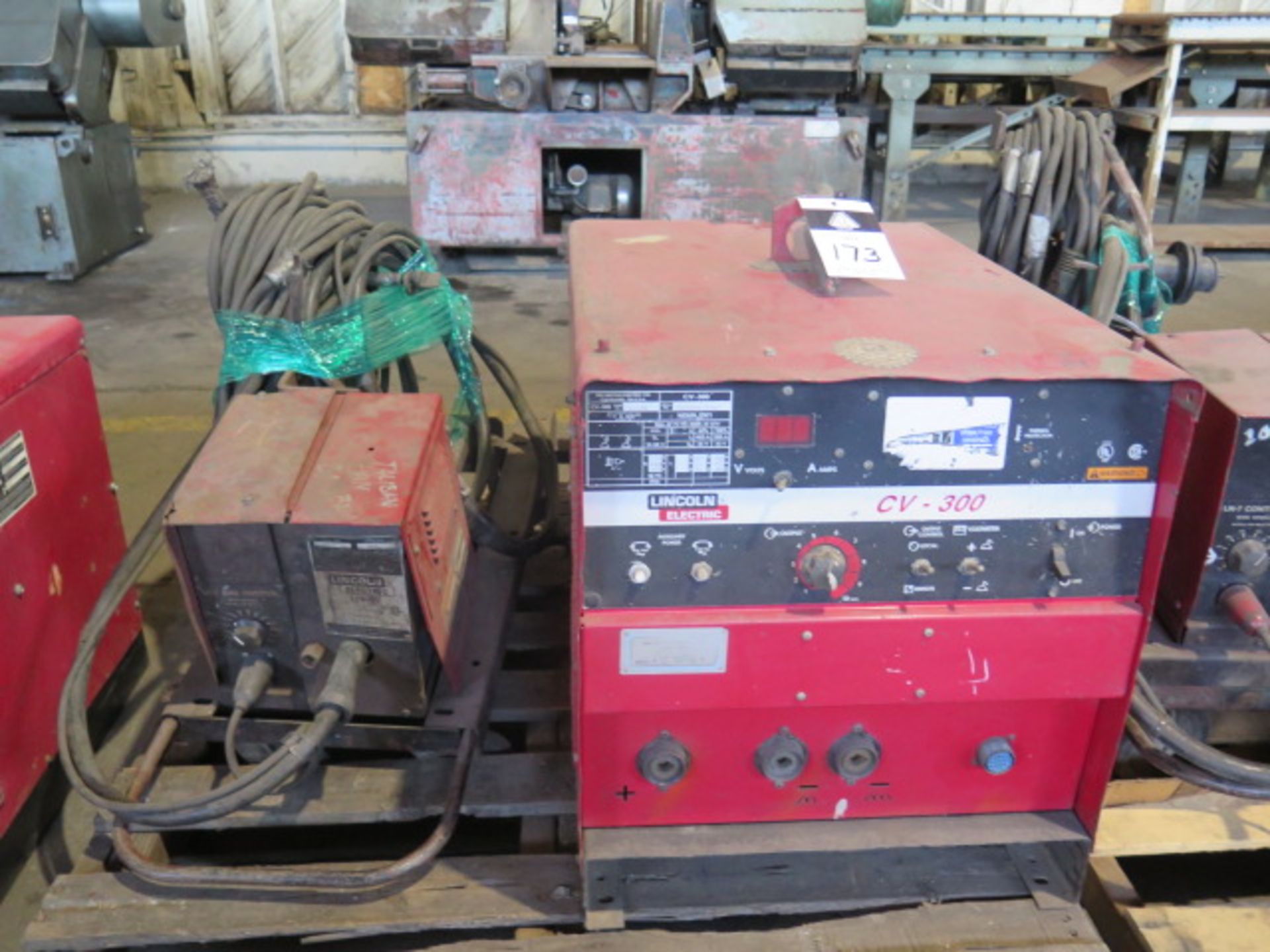 Lincoln CV-305 Arc Welding Power Source w/ Lincoln LN-7 Wire Feeder (NO CABLES) (SOLD AS-IS - NO