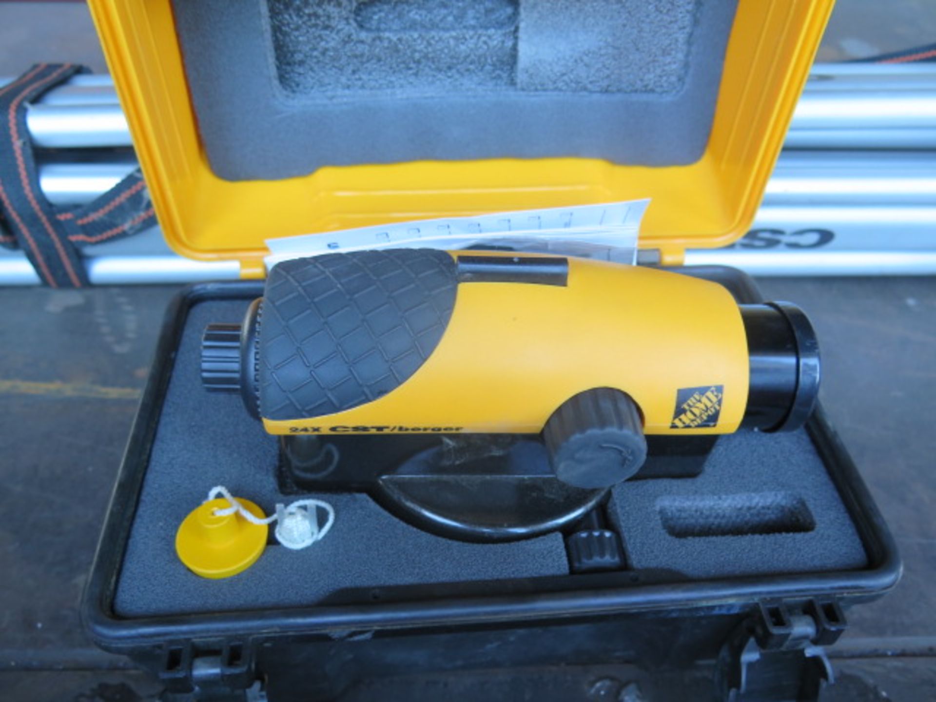 CST/Berger 24X Automatic Laser Level w/ Tripod Stand (SOLD AS-IS - NO WARRANTY) - Image 2 of 7