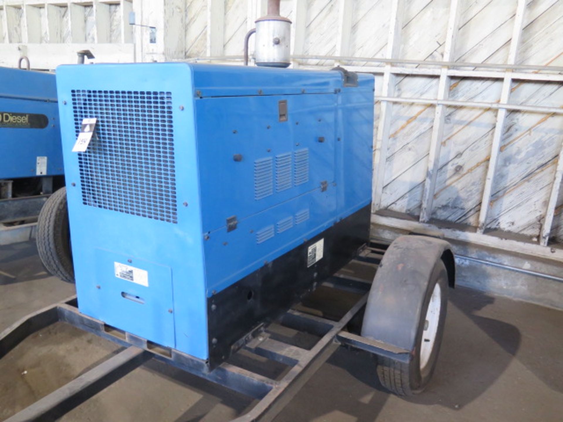 Miller Big Blue 402P Towable Diesel CC/CV-DC Welding Generator w Perkins Diesel Engine, SOLD AS IS - Image 2 of 11