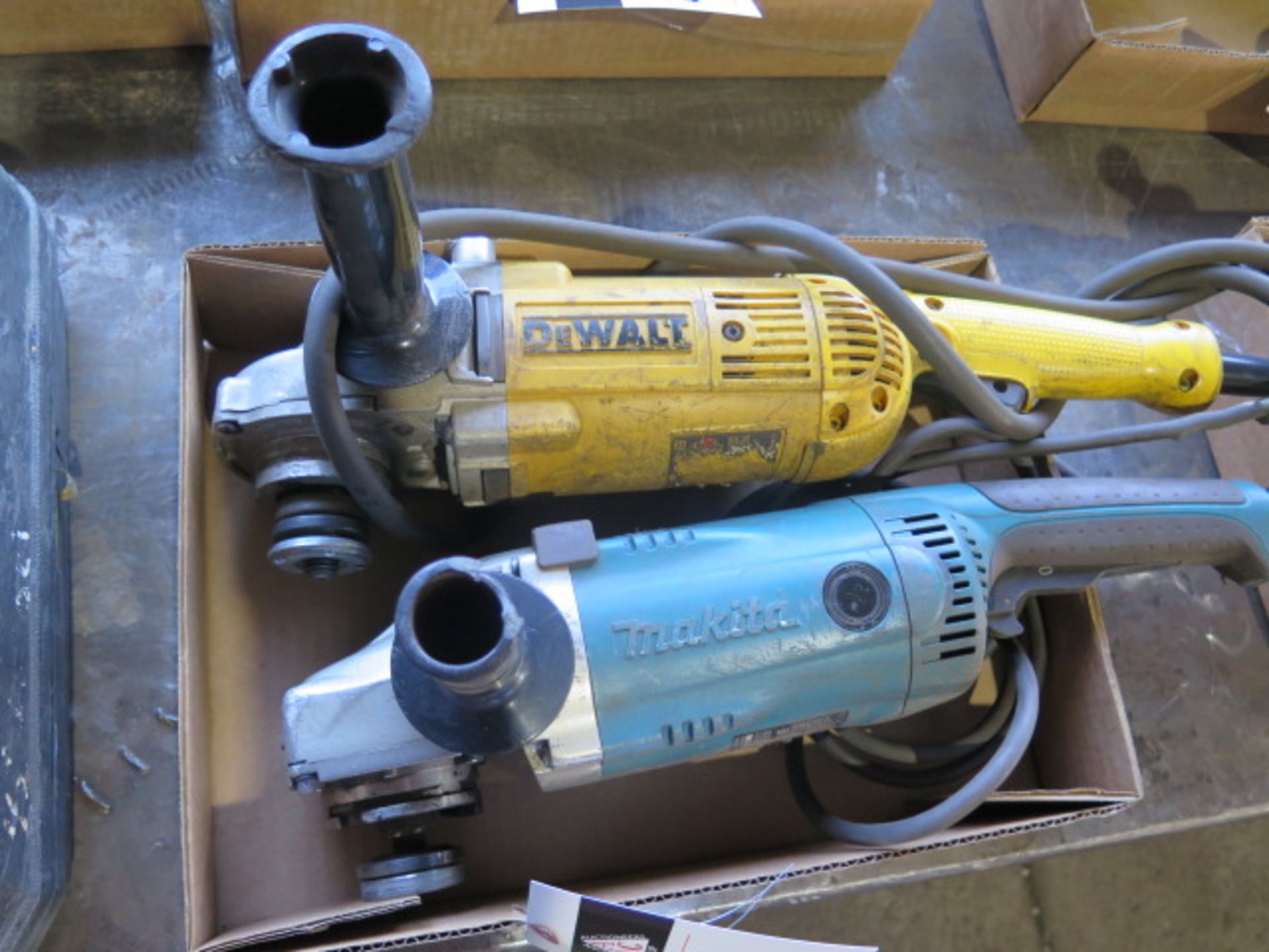 DeWalt and Makita Angle Grinders (2) (SOLD AS-IS - NO WARRANTY) - Image 2 of 5