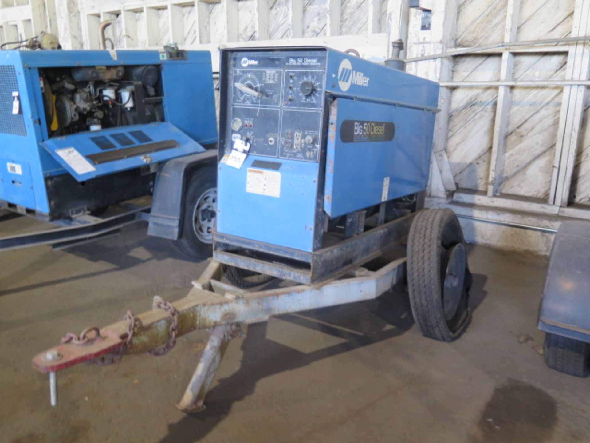 Miller Big 50 Diesel Towable CC-DC Welding Generator w/ Diesel Engine, Electric Start, SOLD AS IS