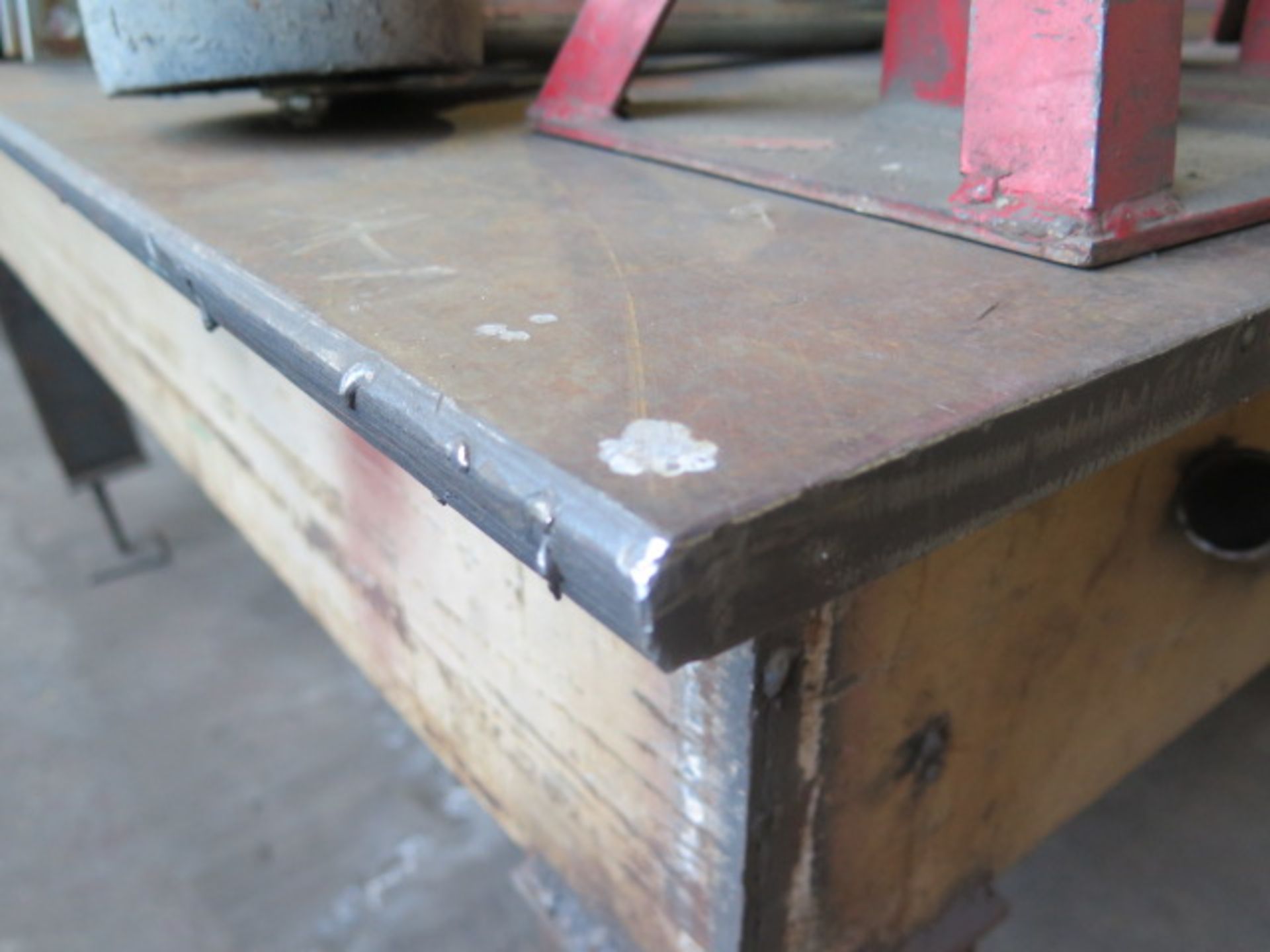 78” x 270” x 1” Steel Welding Table (SOLD AS-IS - NO WARRANTY) - Image 7 of 9