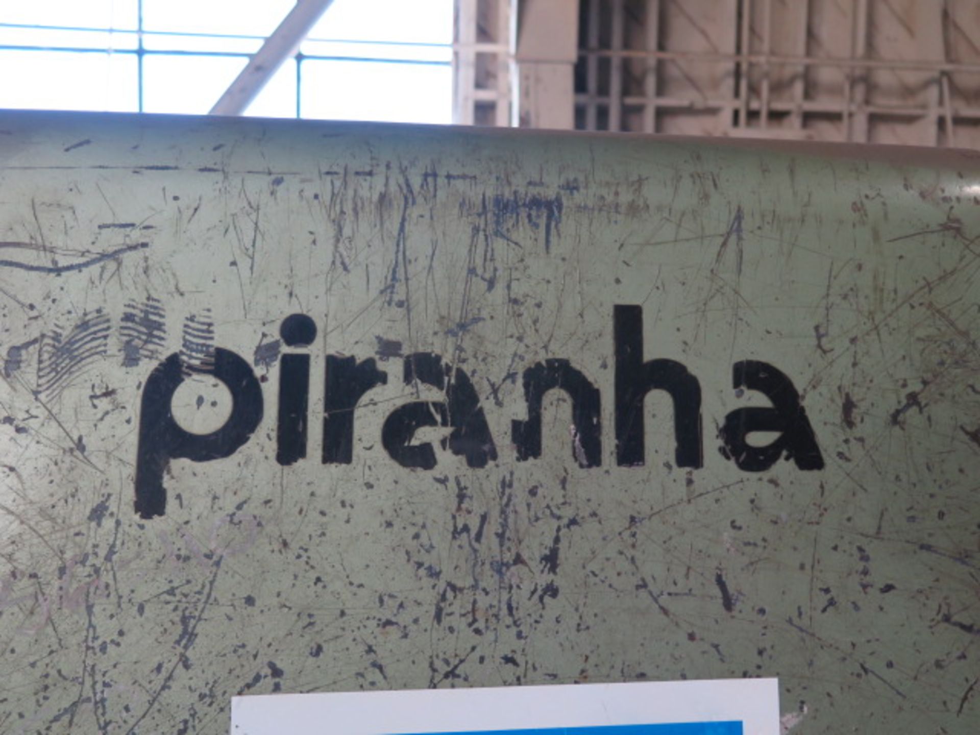 Piranha SEP-140 140 Ton Hydraulic Punch Press s/n SEP140-005 w/ 1 ¾” thru 1”, SOLD AS IS - Image 7 of 15