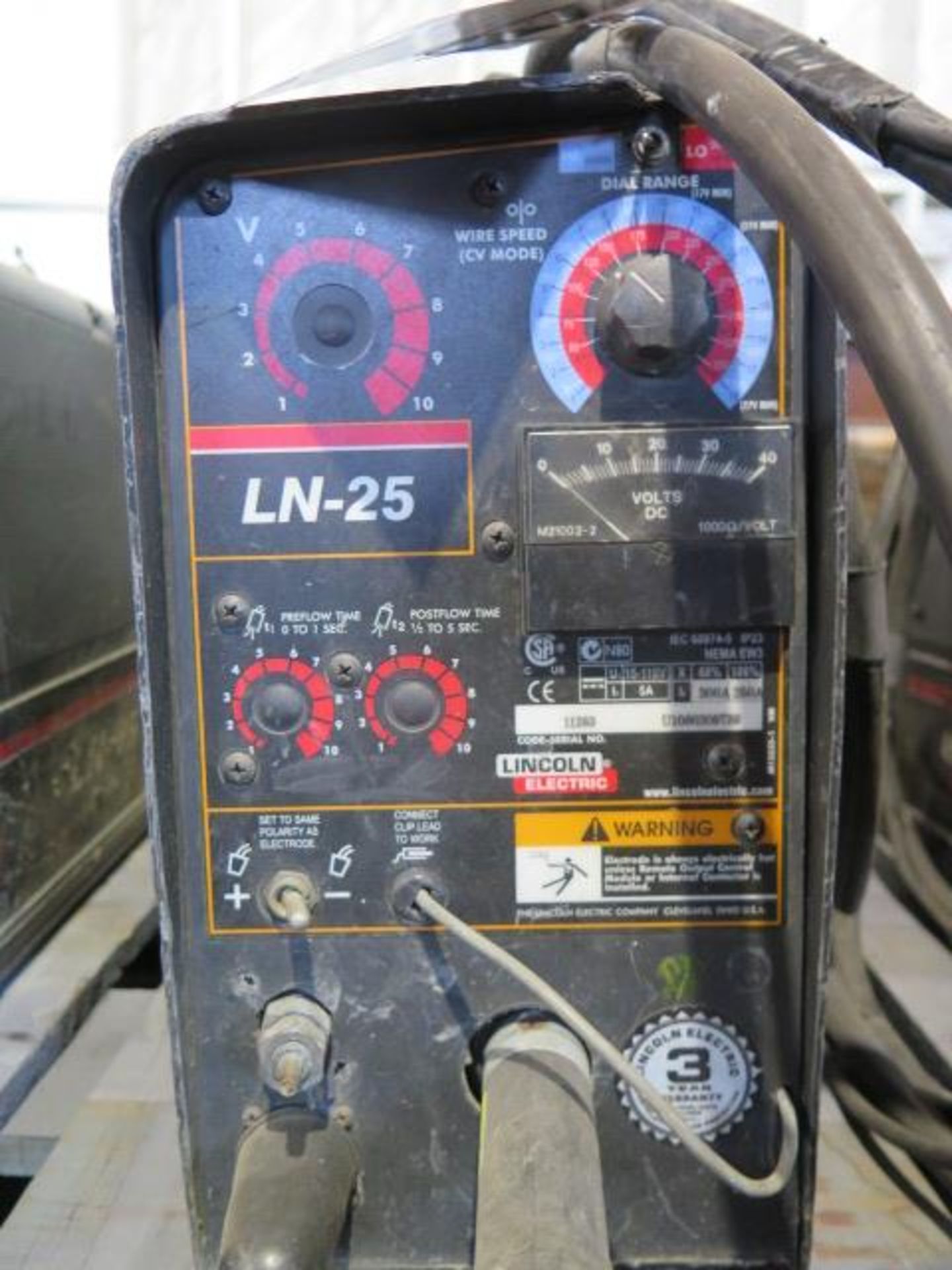 Lincoln LN-25 Suitcase Style Wire Feeder (SOLD AS-IS - NO WARRANTY) - Image 4 of 5