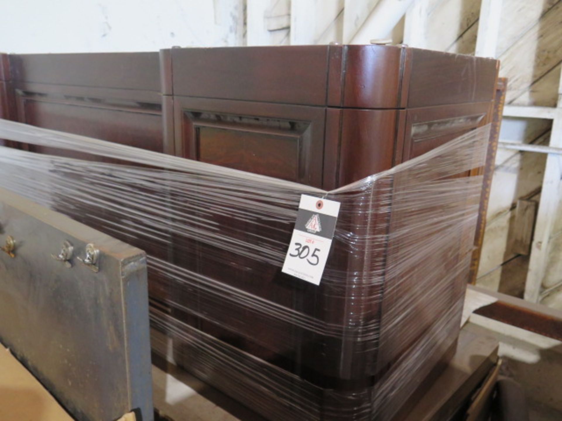 Executive Desk, Credenza and Chair (SOLD AS-IS - NO WARRANTY)