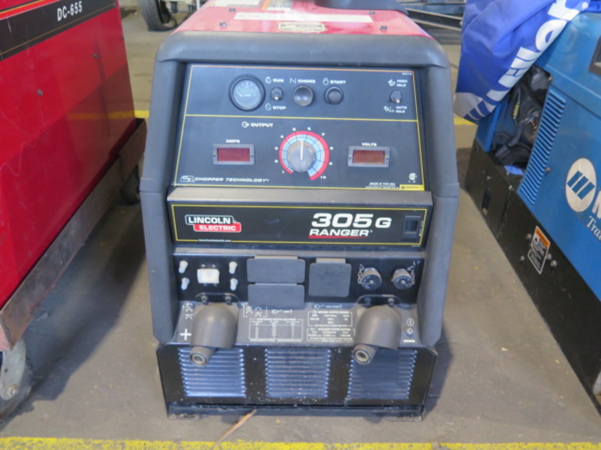 Lincoln Ranger 305G Gas Powered 300 Amp DC Welding Gen s/n U1770104516 w/ Kohler Engine, SOLD AS IS - Image 2 of 12