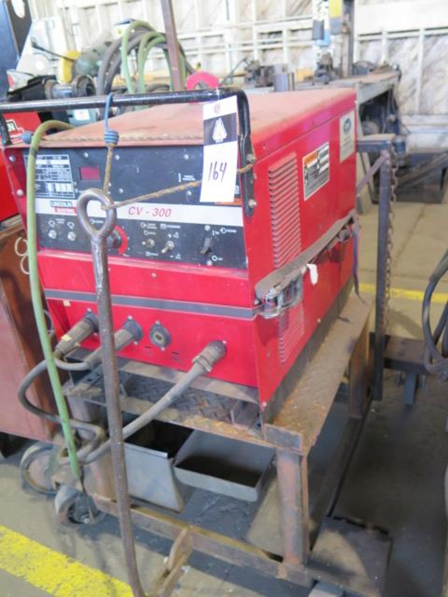 Lincoln CV-300 Arc Welding Power Source w/ Lincoln LF-74 Wire Feeder (SOLD AS-IS - NO WARRANTY) - Image 2 of 8