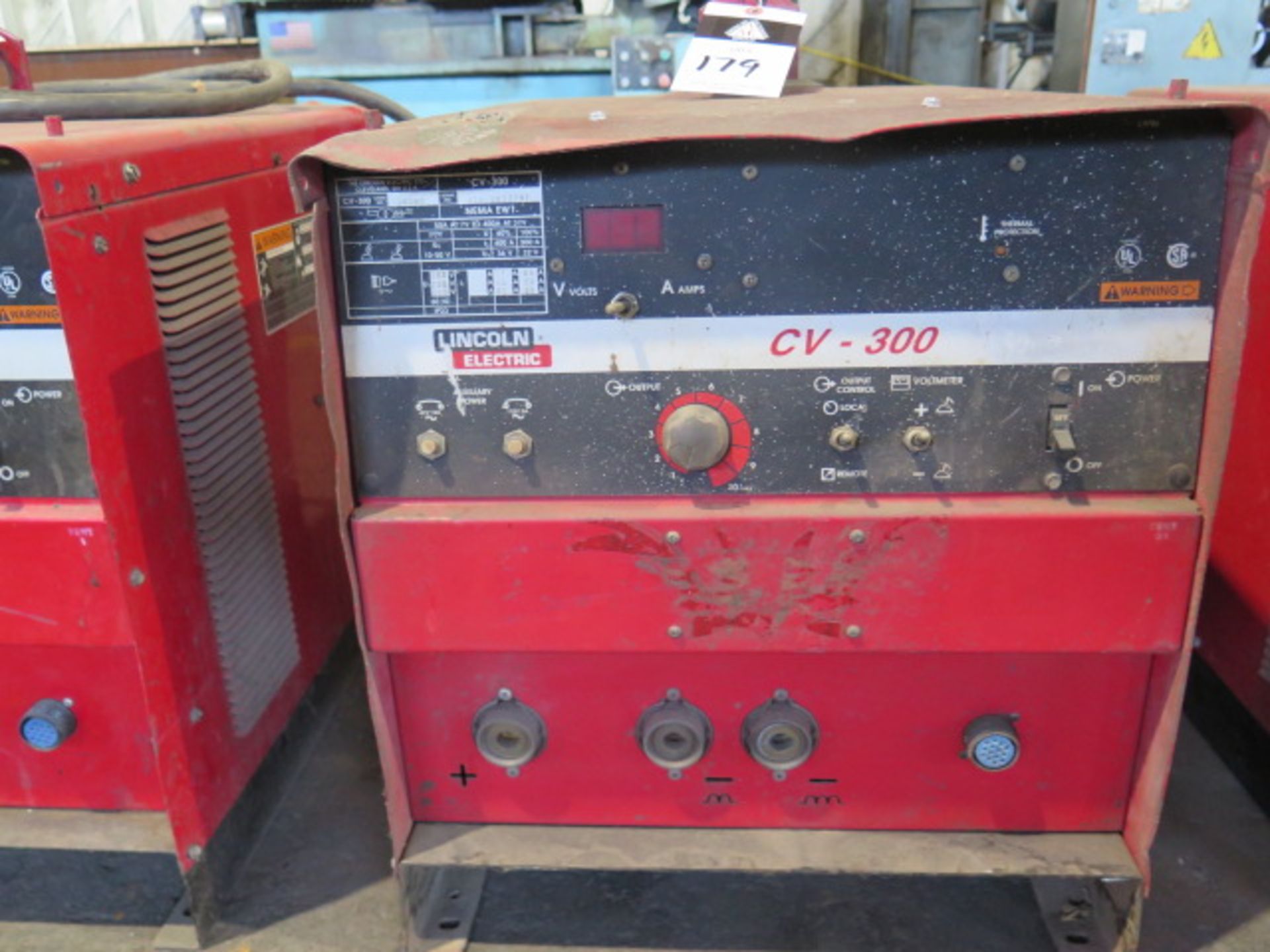 Lincoln CV-305 Arc Welding Power Source (NO CABLES) (SOLD AS-IS - NO WARRANTY) - Image 3 of 4