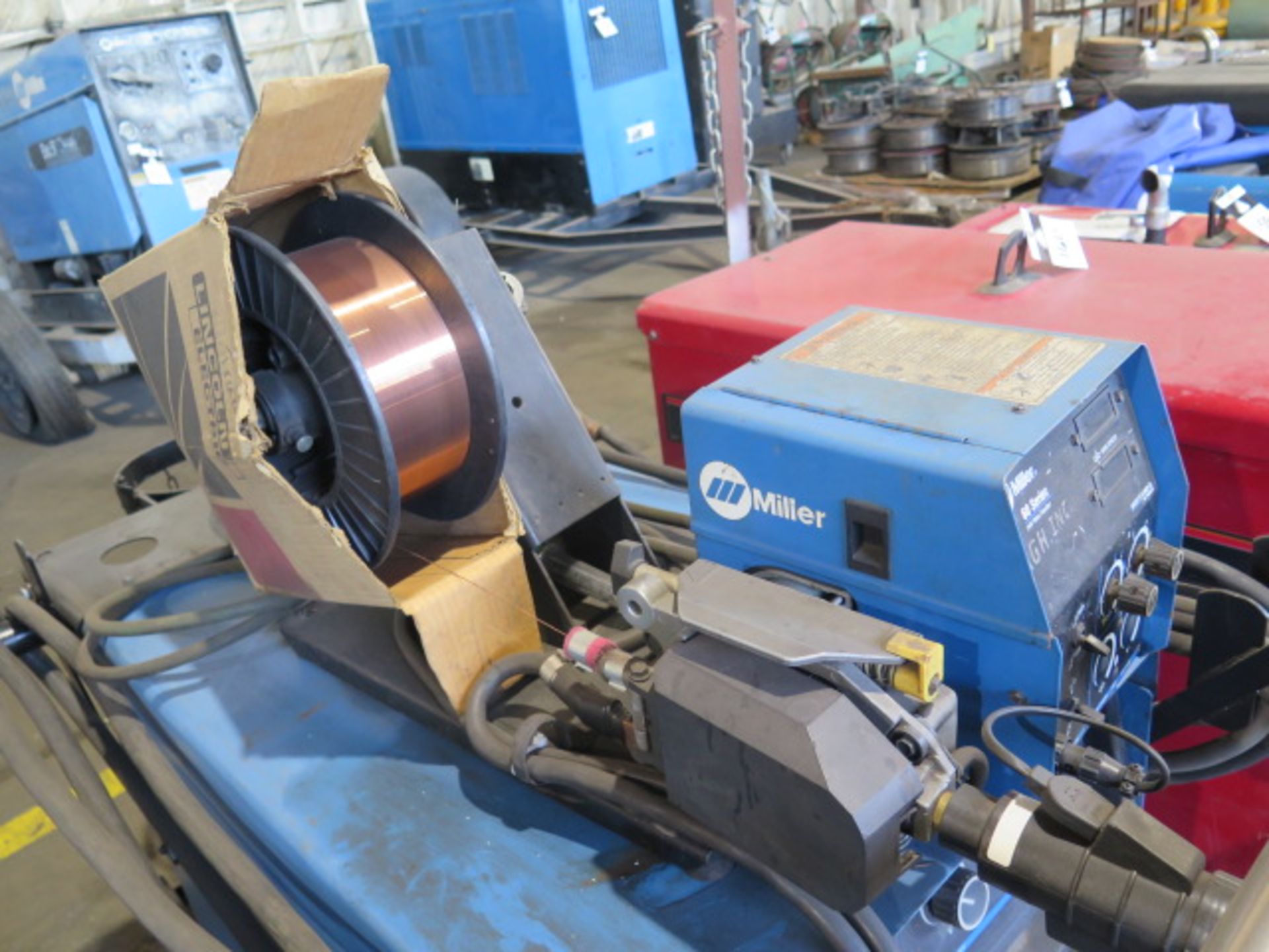 Miller Deltaweld 452 CV-DC Arc Welding Power Source w/ Miller 60 Series Wire Feeder (SOLD AS-IS - NO - Image 4 of 8