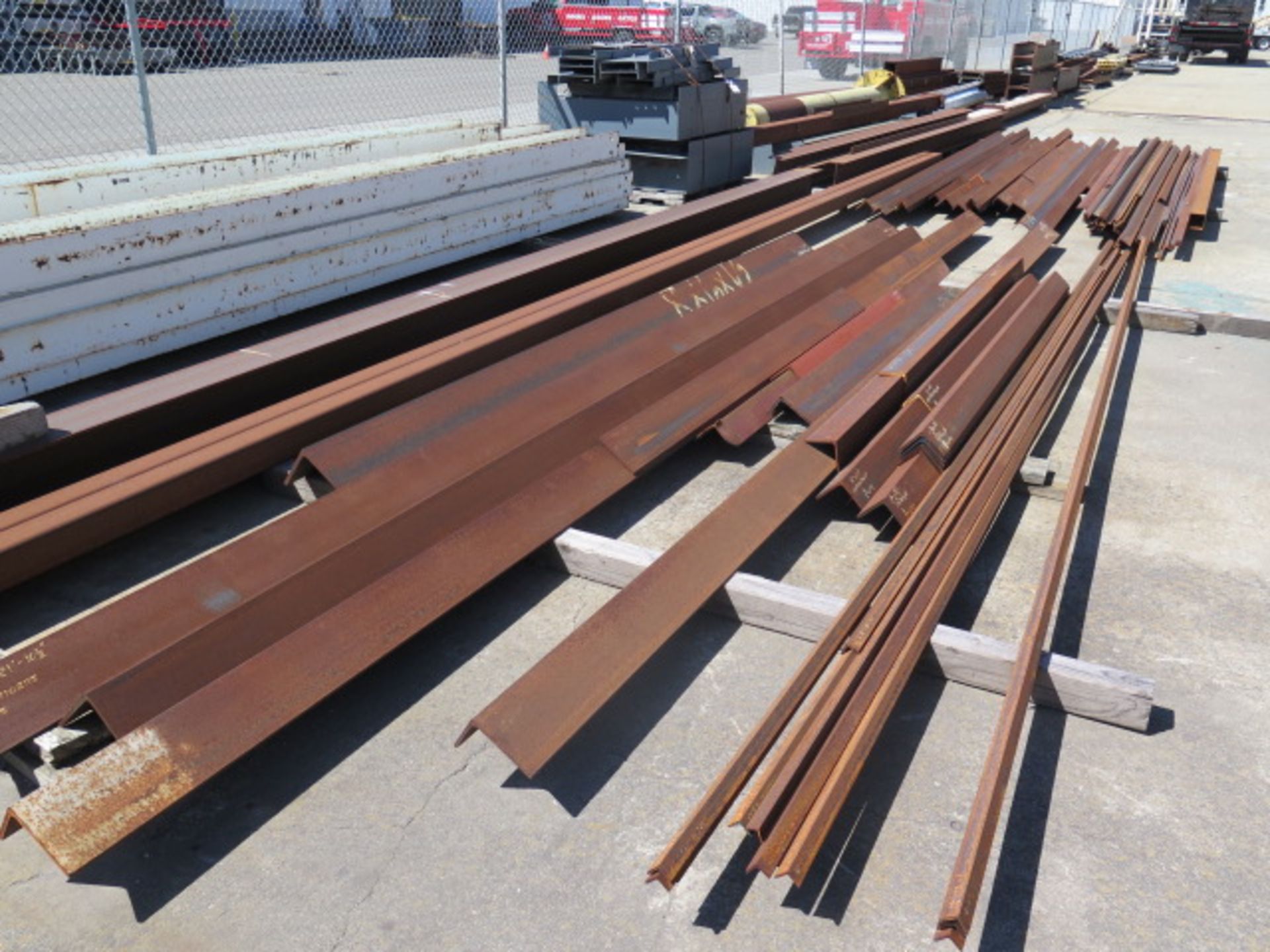 Raw Materials H-Beam, I-Beam, Channel, Square and Round Tubing, Angle and Galvanized Grating (SOLD - Image 2 of 22
