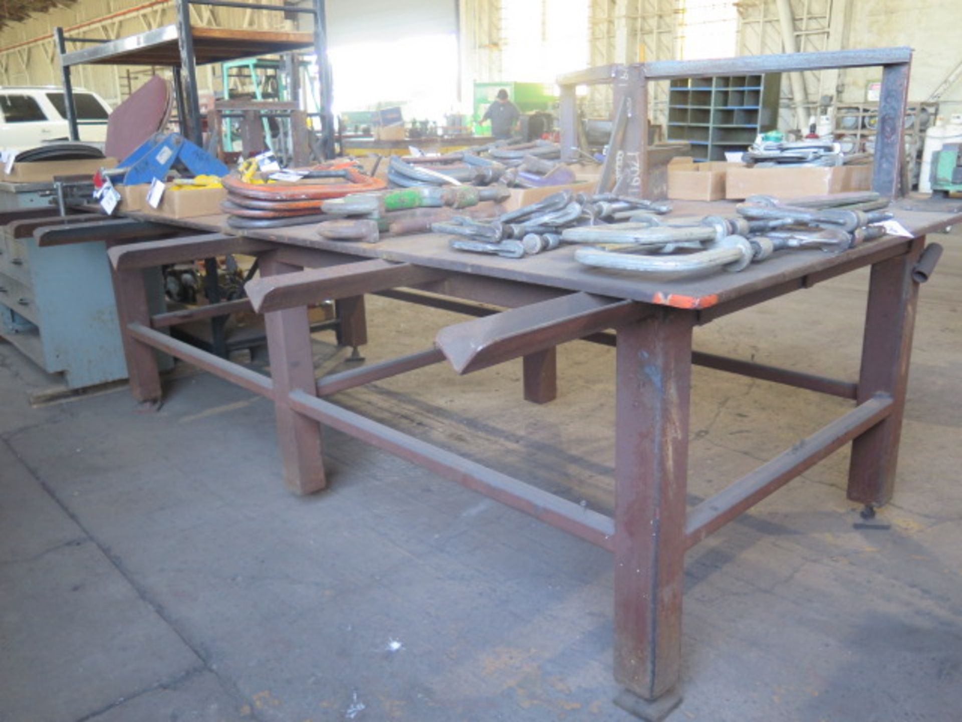 60" x 120" x 3/4" Steel Welding Table (SOLD AS-IS - NO WARRANTY) - Image 3 of 7