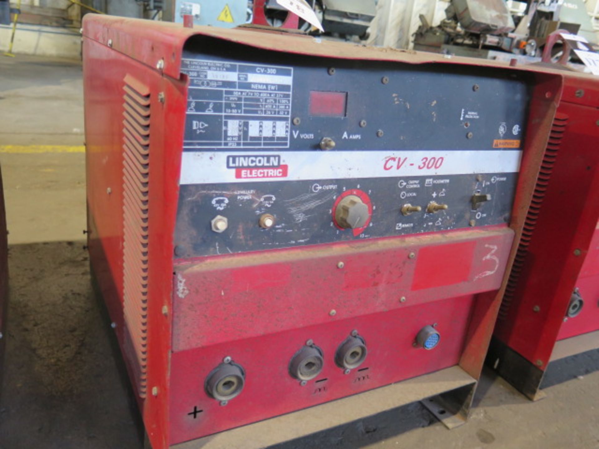 Lincoln CV-305 Arc Welding Power Source (NO CABLES) (SOLD AS-IS - NO WARRANTY) - Image 2 of 4