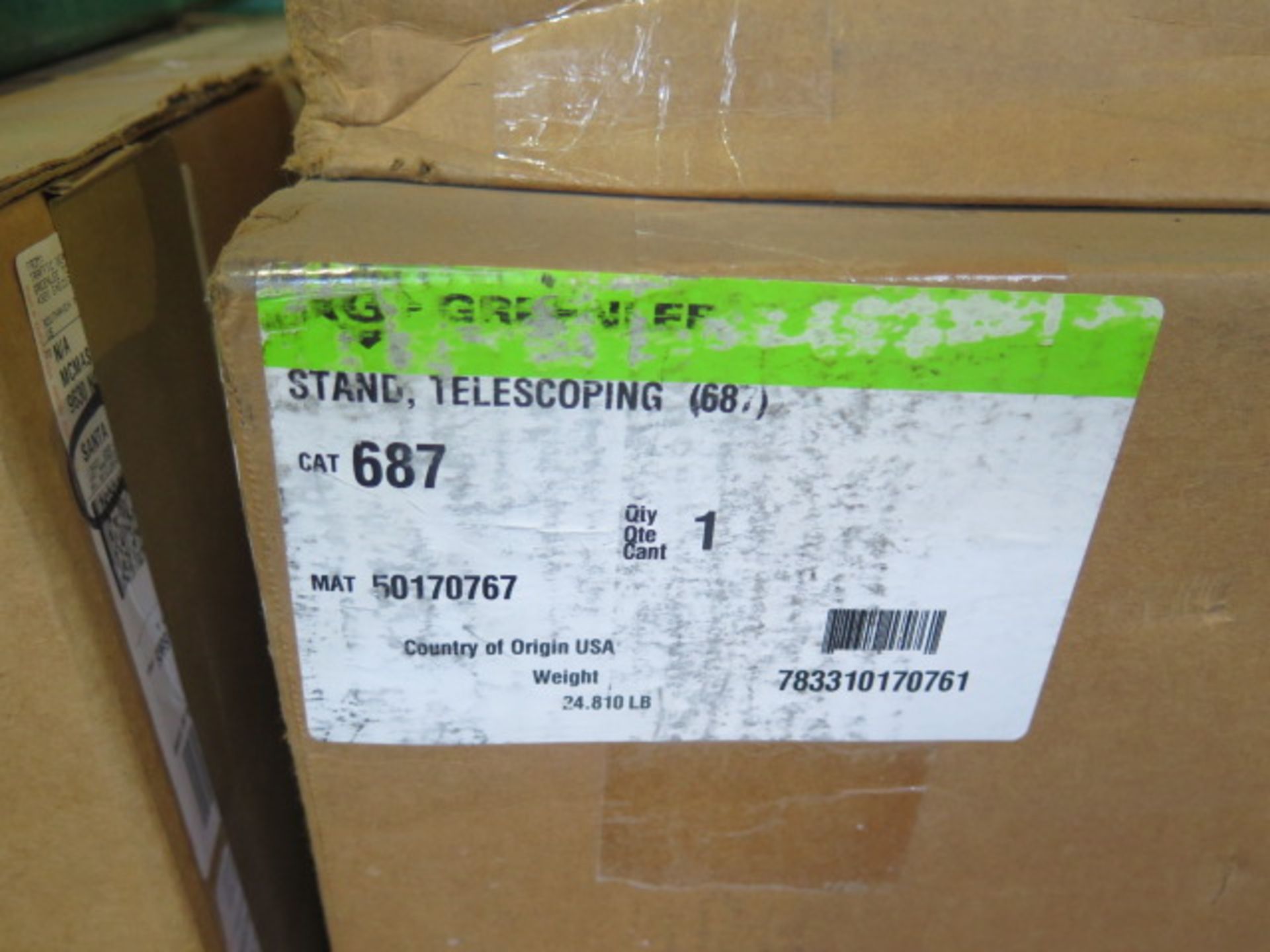 Greenlee mdl. 687 Telescoping Reel Stands (5 NEW) (4 USED) (SOLD AS-IS - NO WARRANTY) - Image 7 of 9