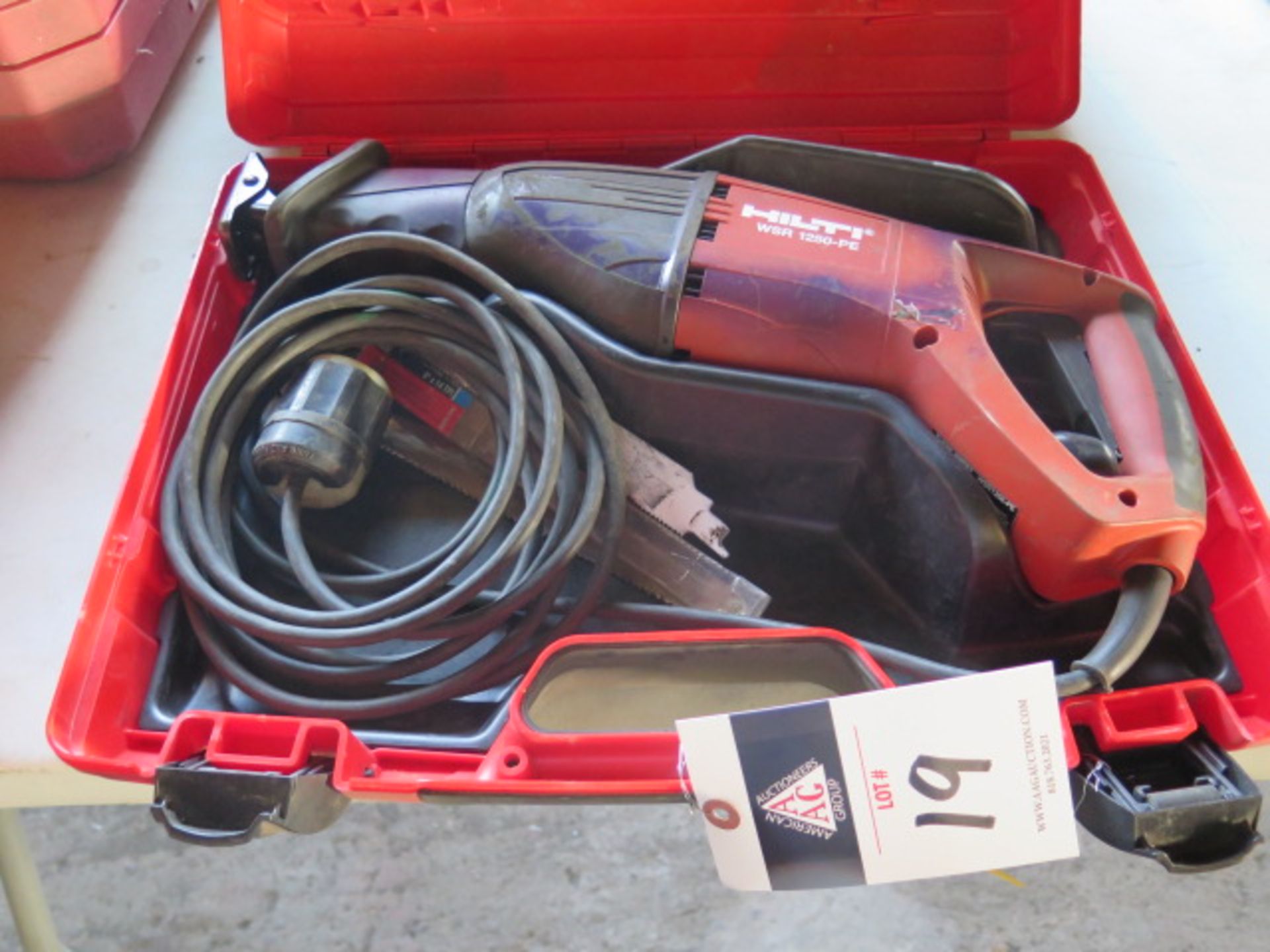 Hilti WSR 1250-PE Recipricating Saw (SOLD AS-IS - NO WARRANTY)