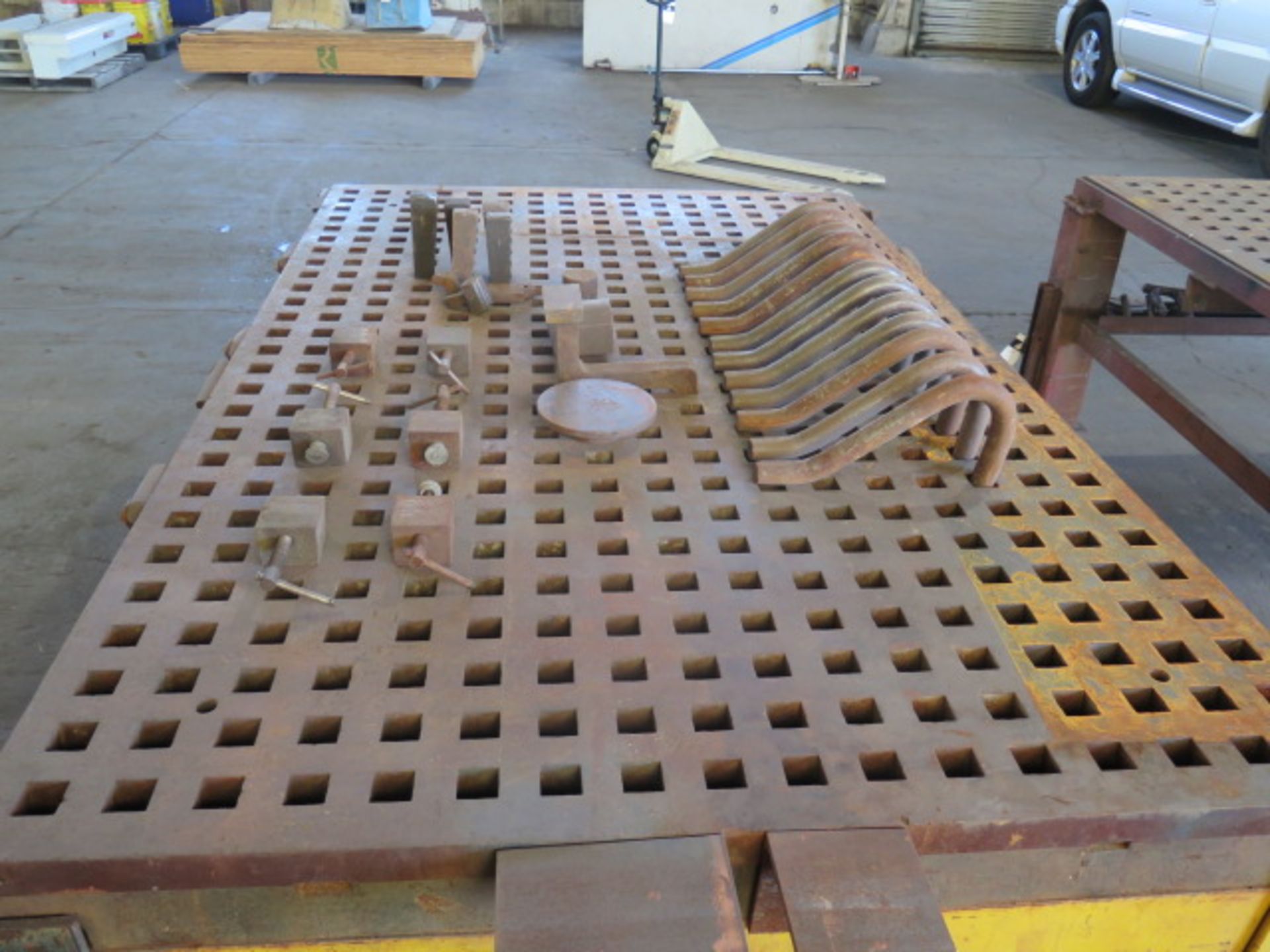 Mar-Vic 60” x 96” Acorn Style Forming Table w/ Tooling (SOLD AS-IS - NO WARRANTY) - Image 5 of 11