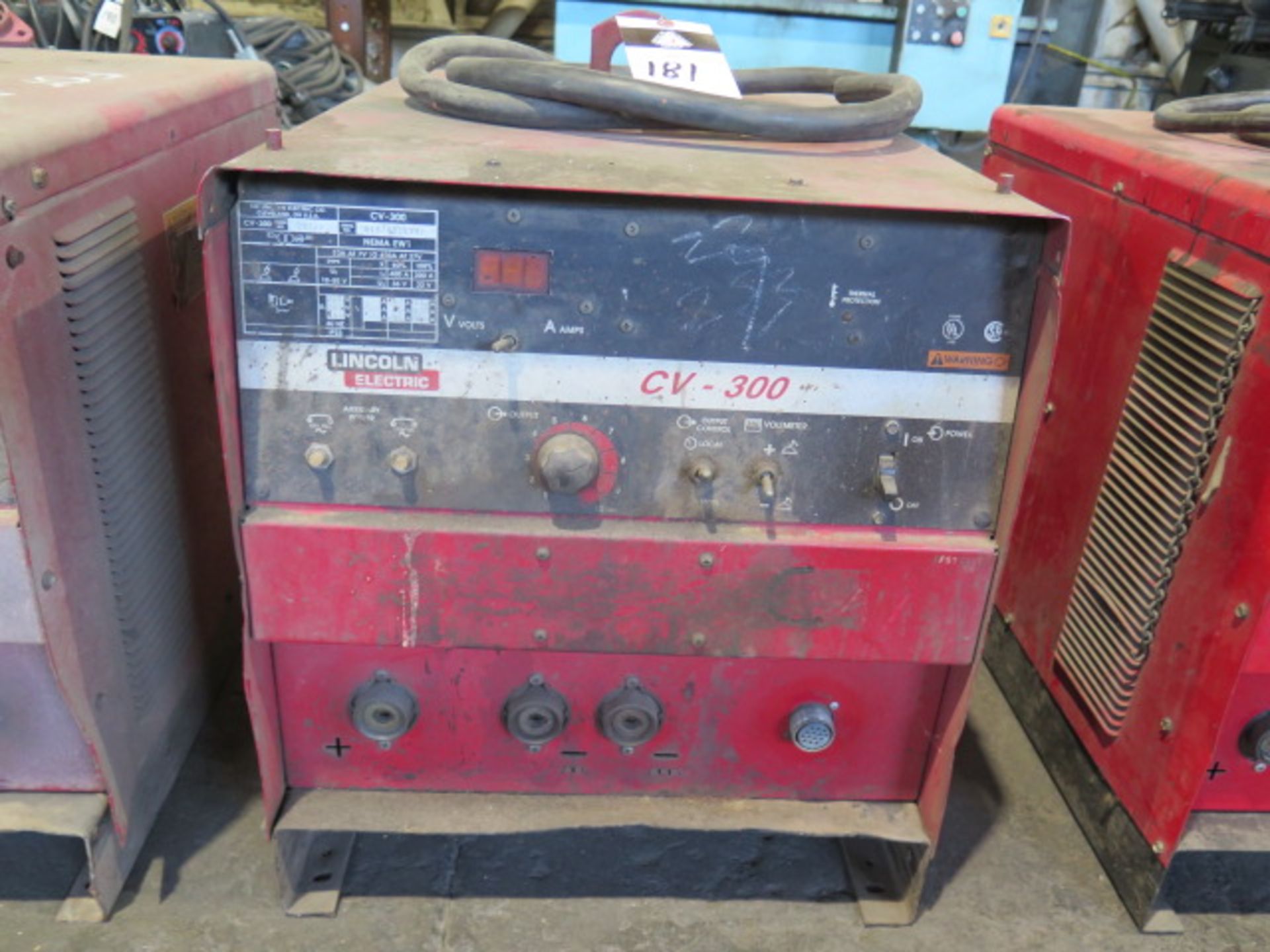 Lincoln CV-305 Arc Welding Power Source (NO CABLES) (SOLD AS-IS - NO WARRANTY) - Image 3 of 4