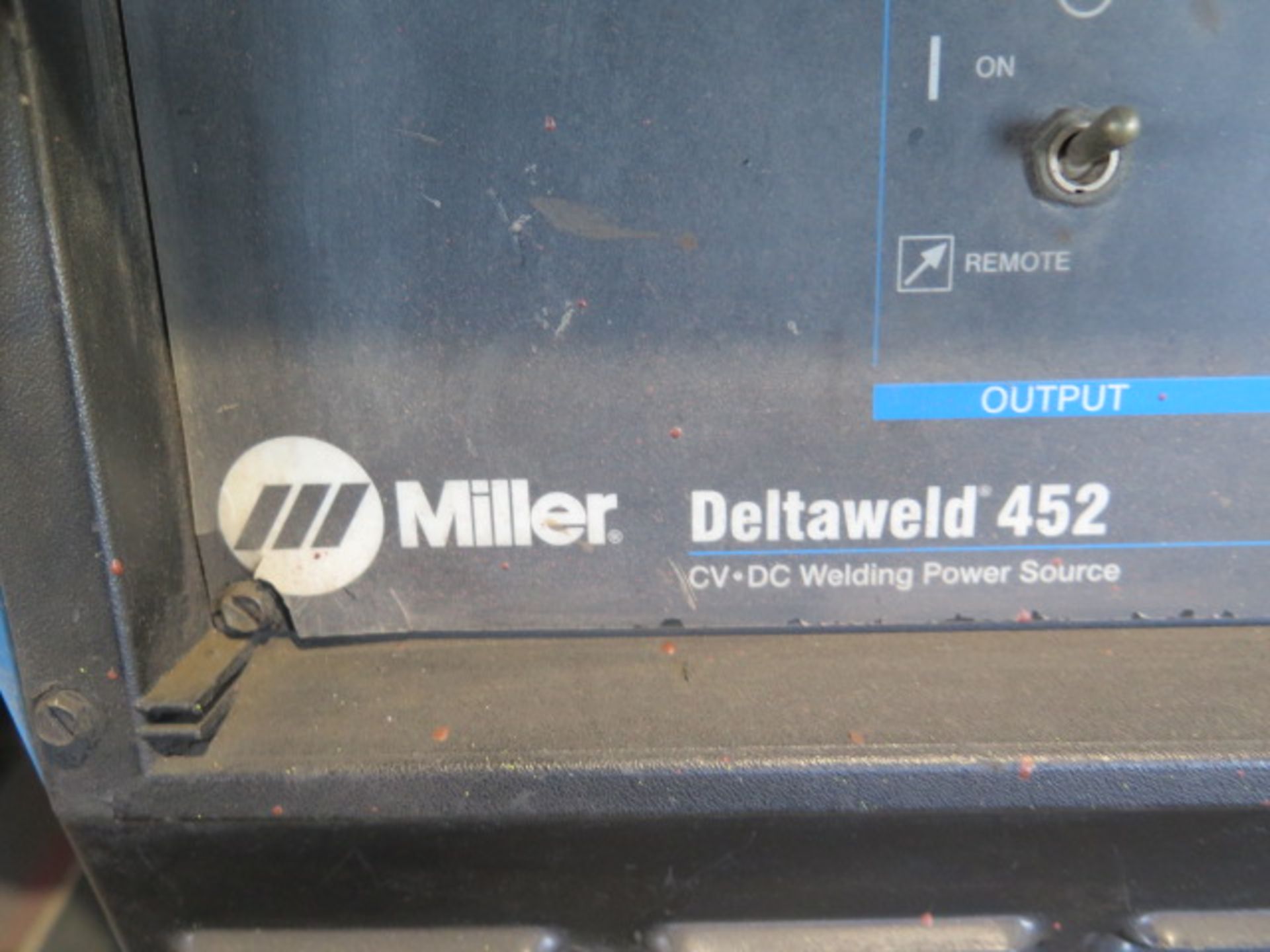 Miller Deltaweld 452 CV-DC Arc Welding Power Source (NO CABLES) (SOLD AS-IS - NO WARRANTY) - Image 5 of 5
