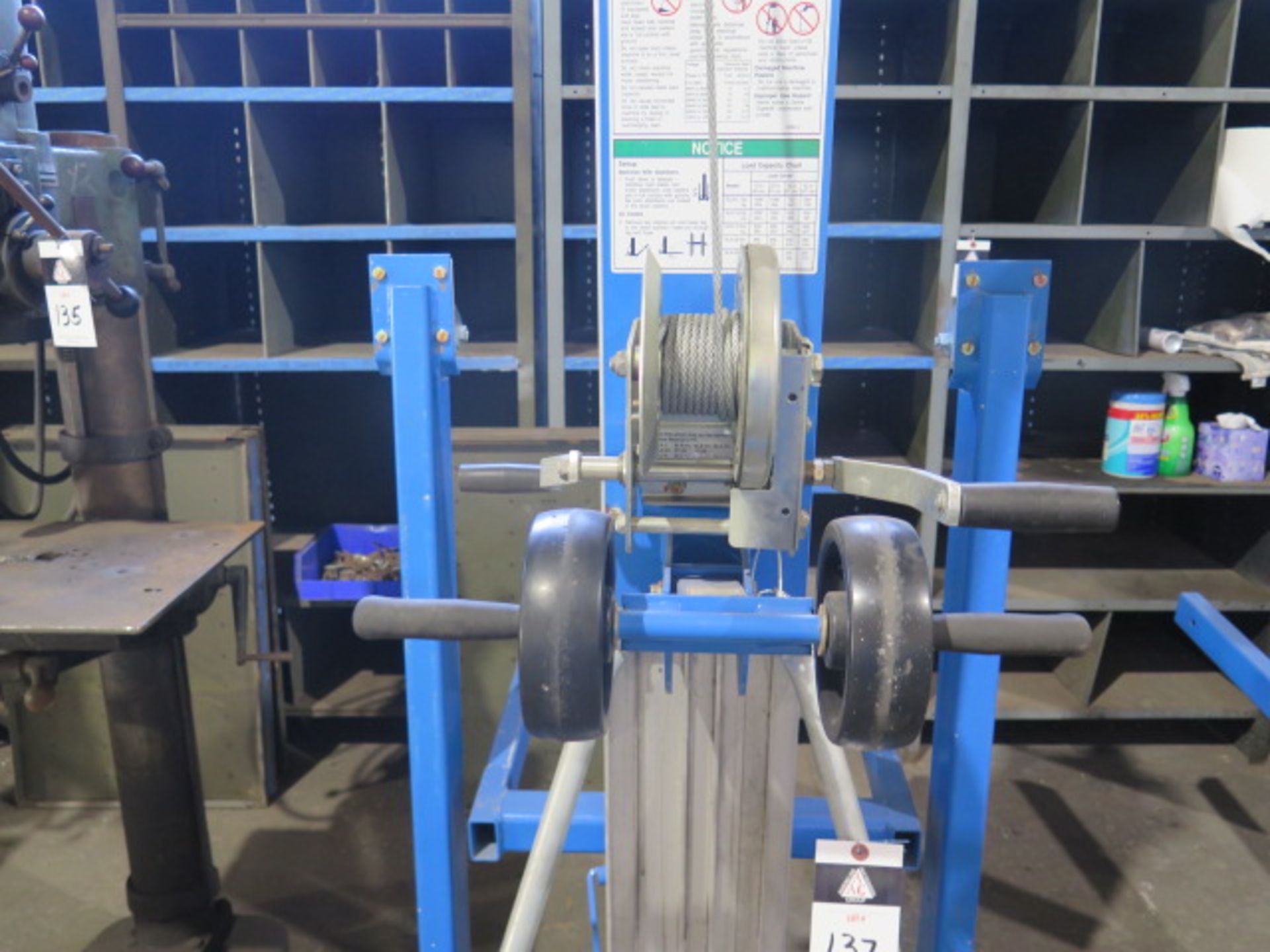 2019 Genie “Superlift Advantage” SLA-15 800 Lb Cap Material Lift (SOLD AS-IS - NO WARRANTY) - Image 4 of 13