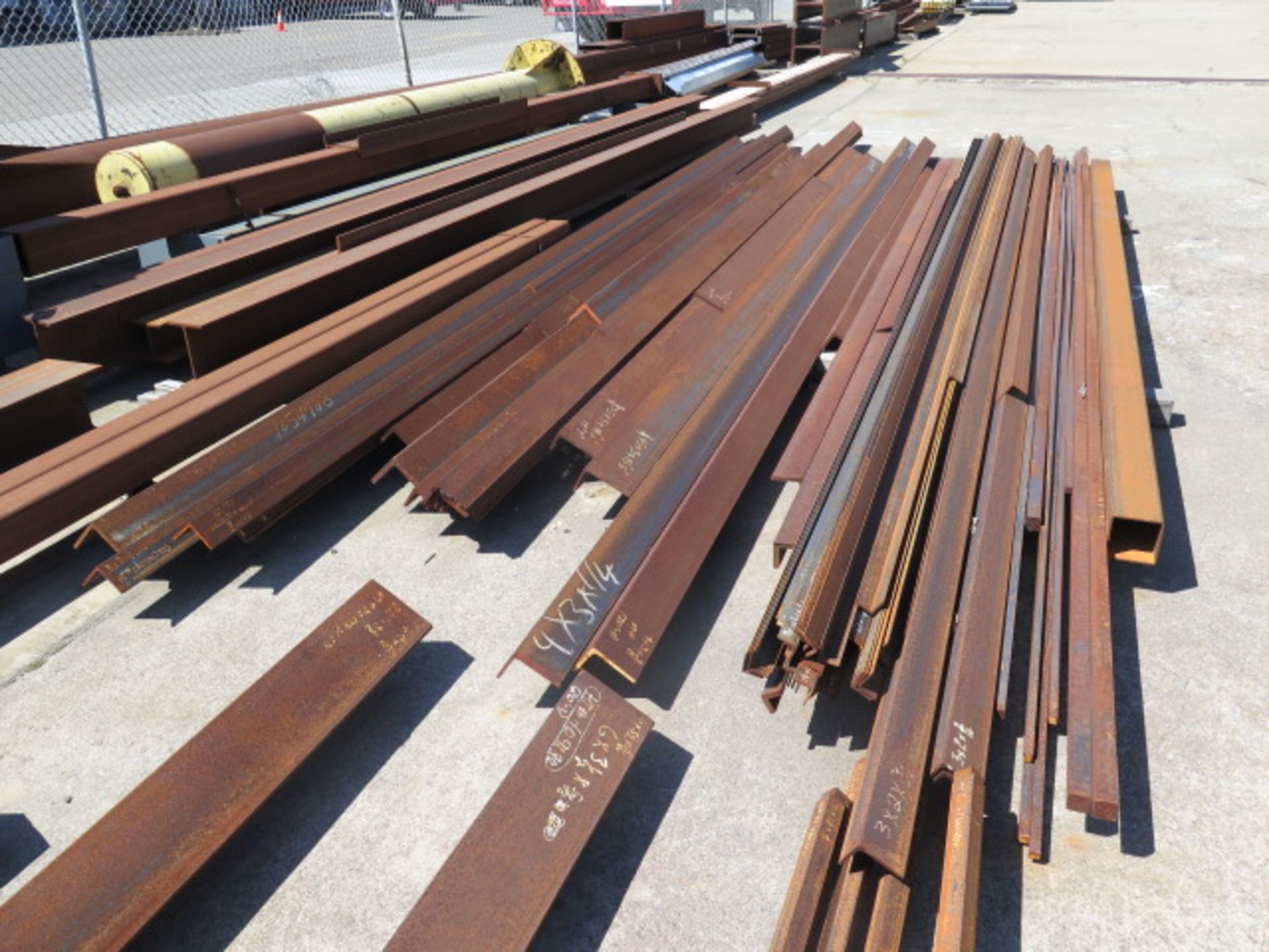 Raw Materials H-Beam, I-Beam, Channel, Square and Round Tubing, Angle and Galvanized Grating (SOLD - Image 9 of 22