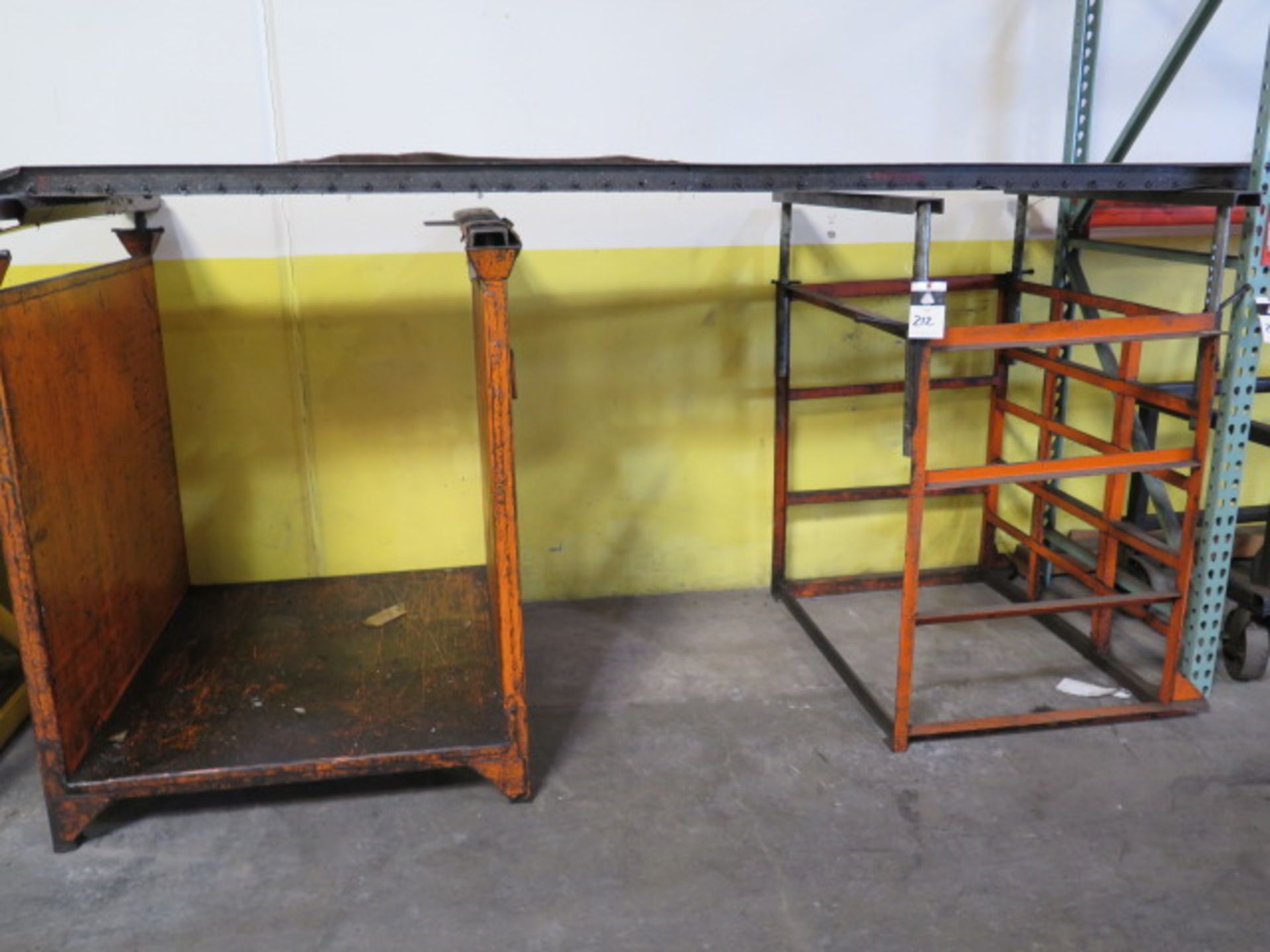 Storage Bin and Rack (SOLD AS-IS - NO WARRANTY)