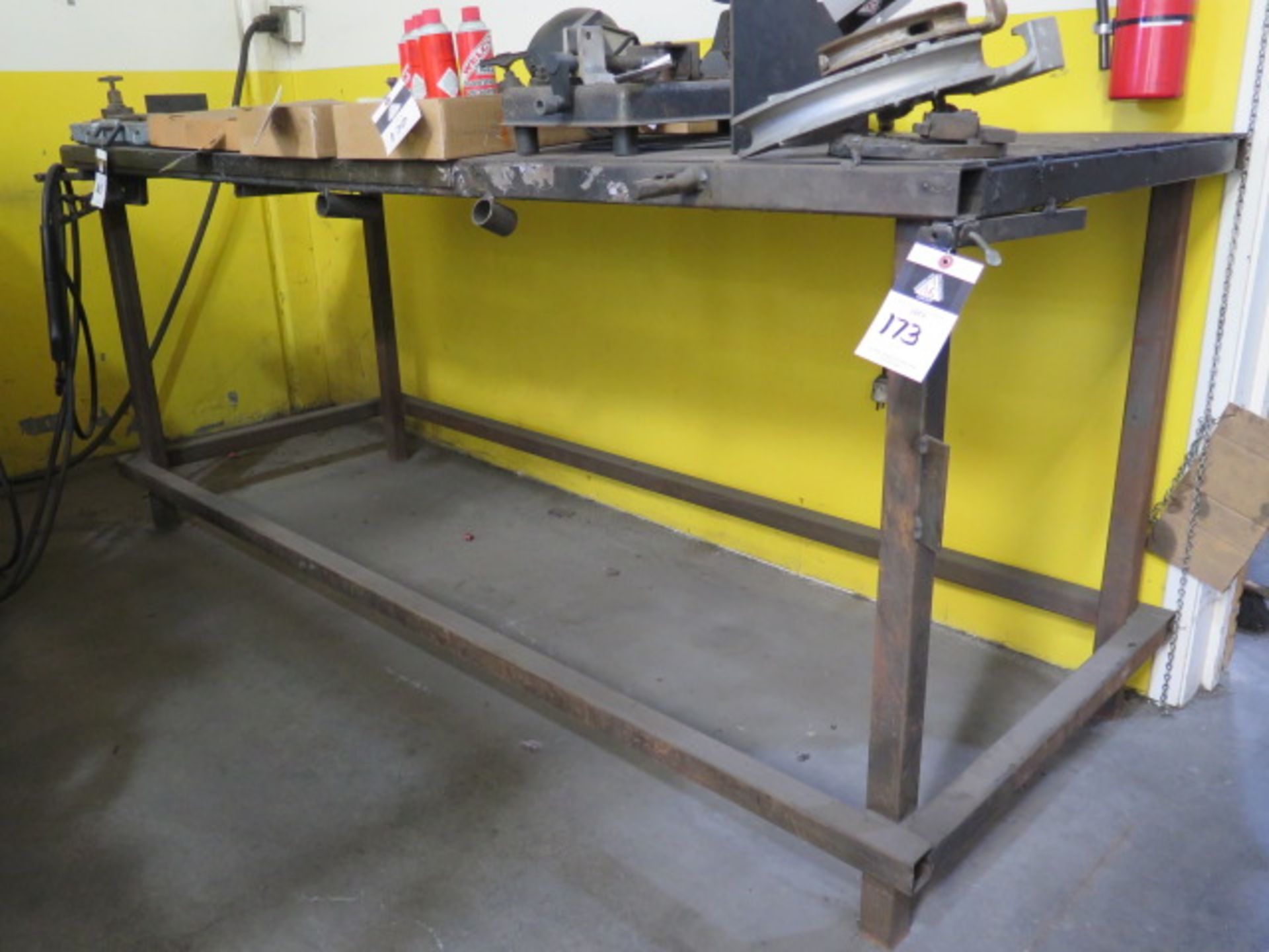 36” x 96” Welding Table (SOLD AS-IS - NO WARRANTY)