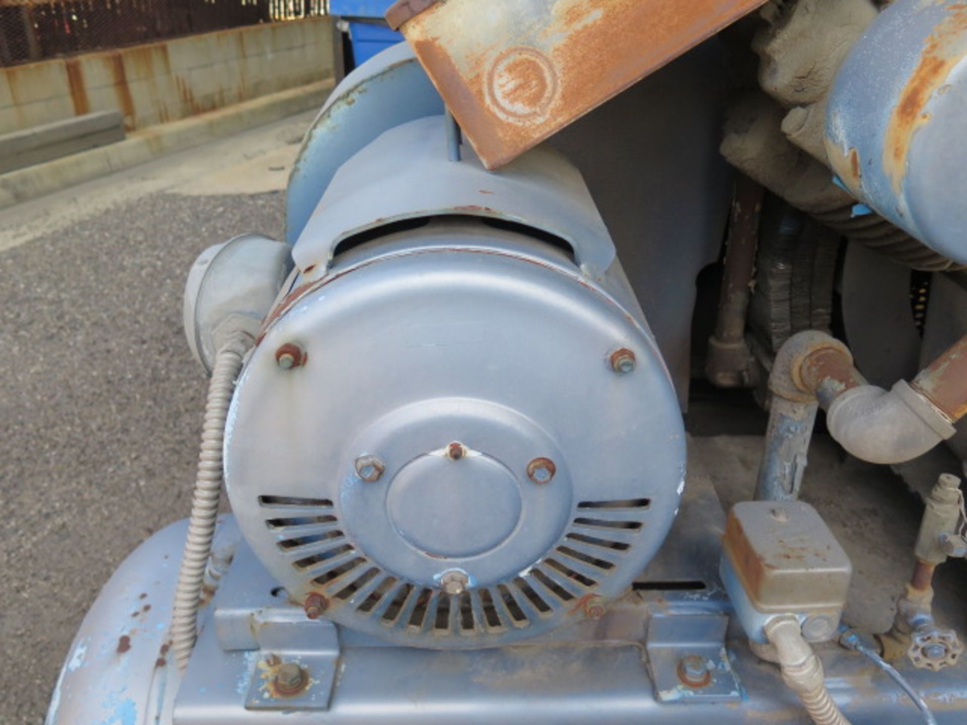 25 Hp Horizontal Air Compressor w/ 3-Stage Pump, 80 Gallon Tank (SOLD AS-IS - NO WARRANTY) - Image 5 of 7