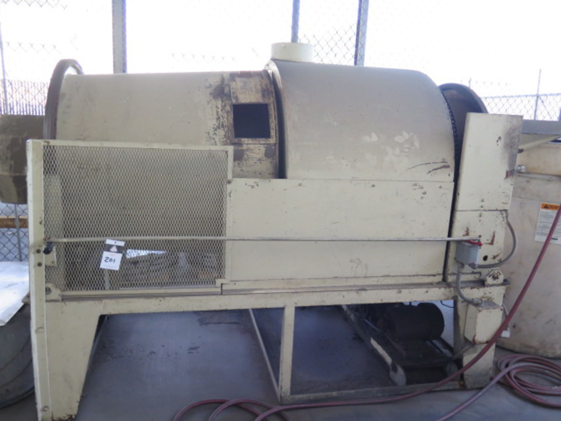 Gas Fired Rotary Parts Dryer (SOLD AS-IS - NO WARRANTY)