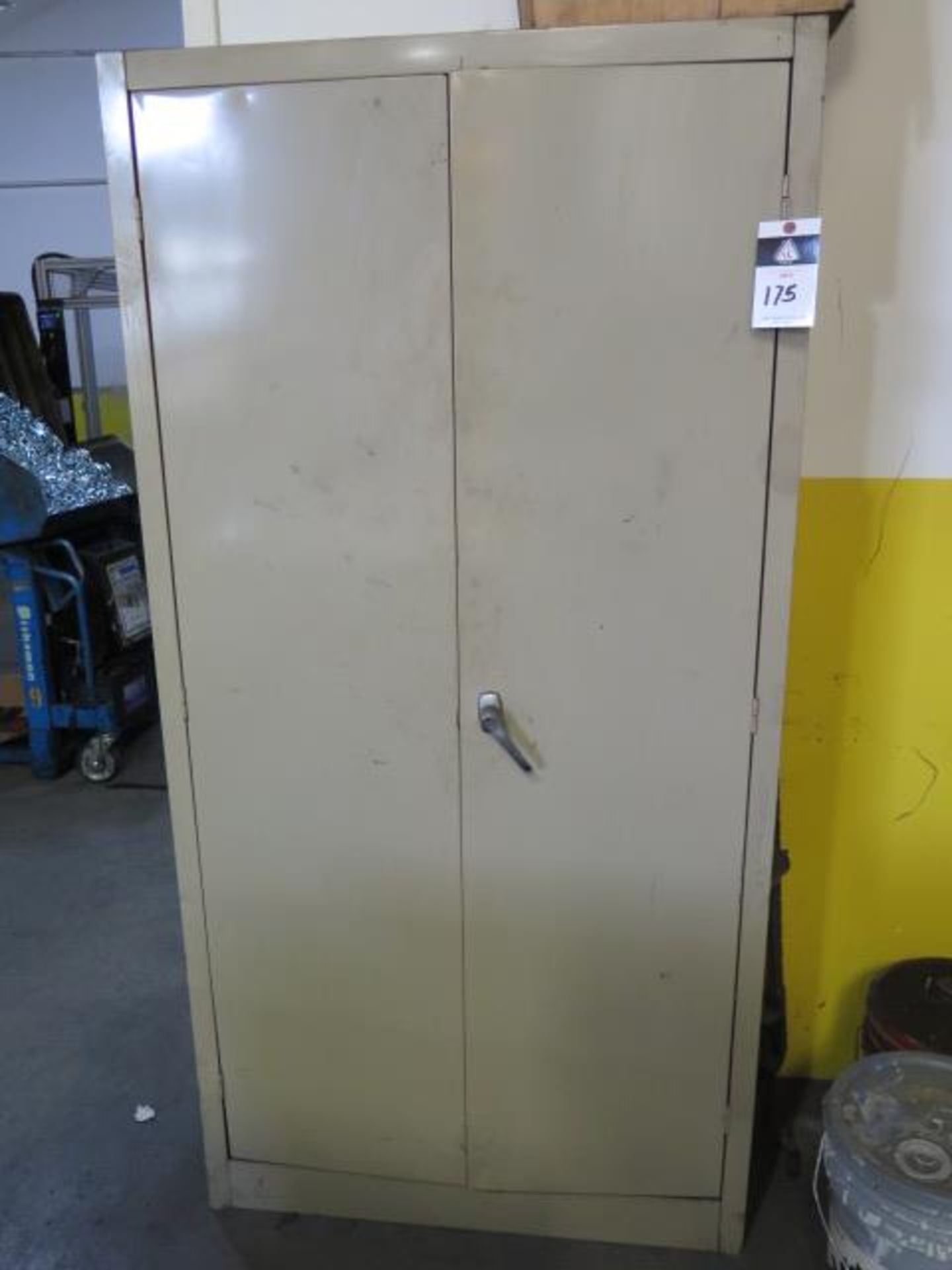 Storage Cabinet w/ Misc Electrical (SOLD AS-IS - NO WARRANTY)