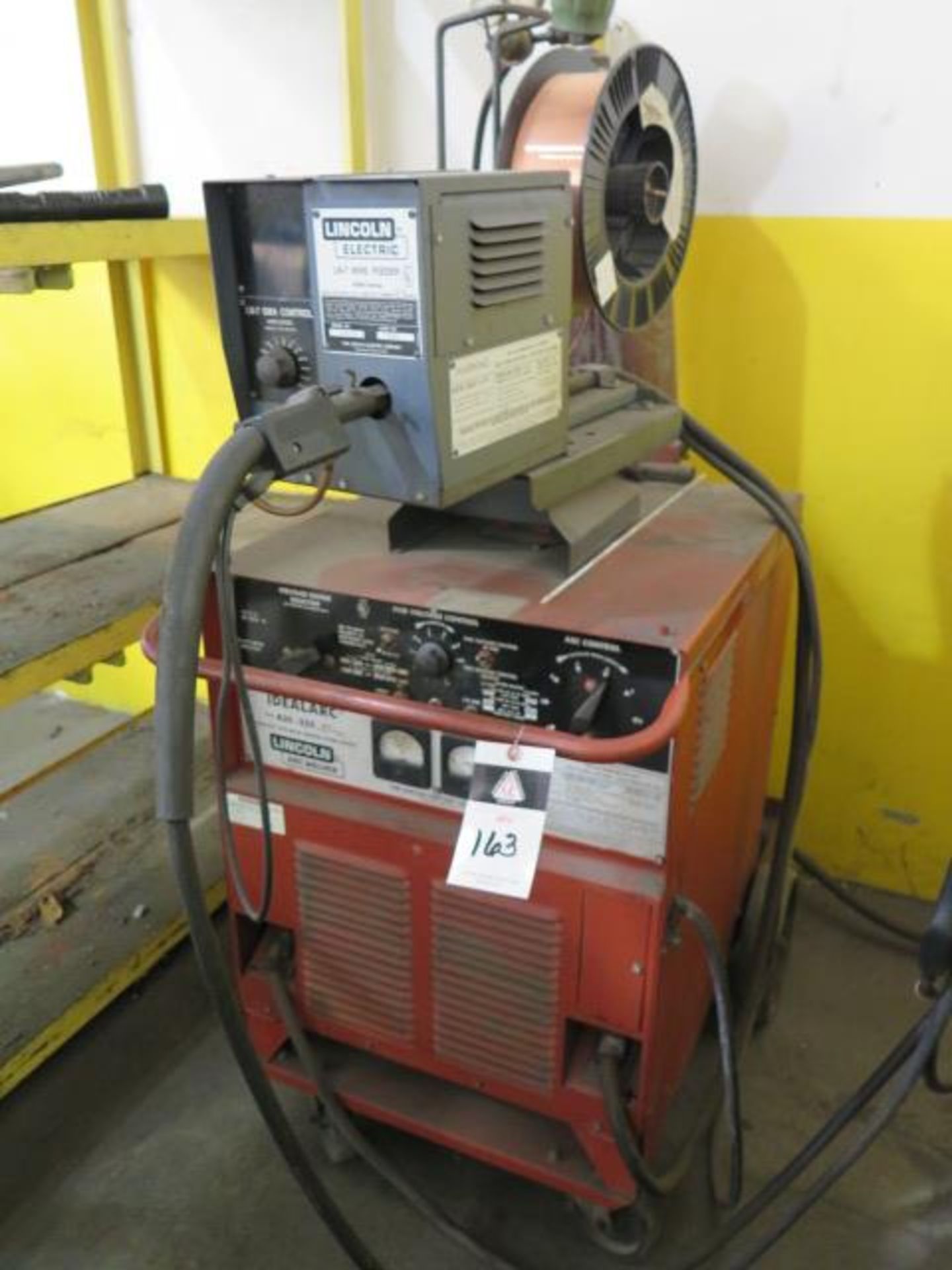 Lincoln Idealarc R3S-325 Arc Welding Power Source w/ Lincoln LN-7 Wire Feeder (SOLD AS-IS - NO - Image 2 of 8