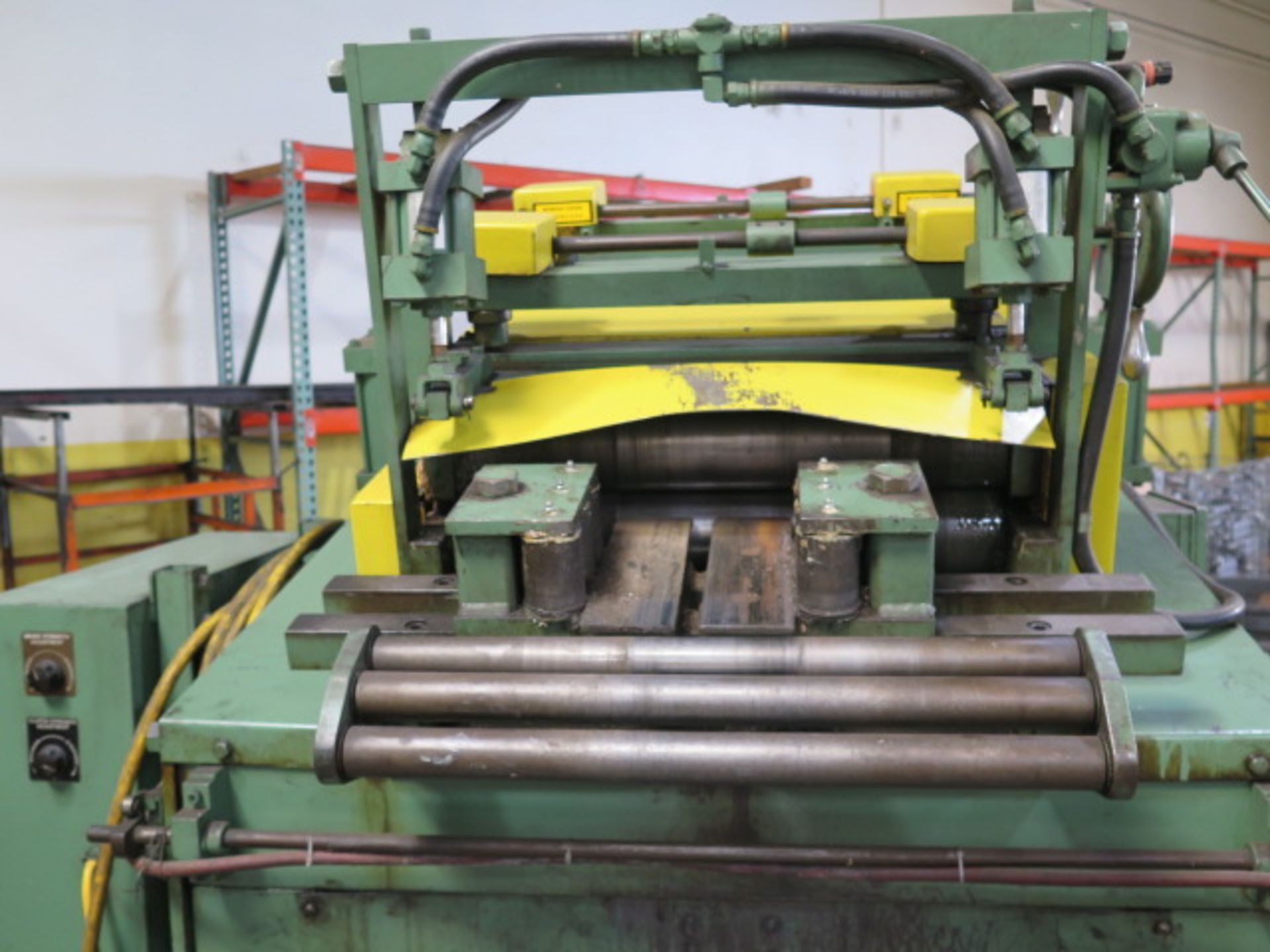 Rowe C6-20/4J Coil Cradle 20” Straightener-Feeder s/n 27995 w/ 4000 Max Weight, 20” Width,SOLD AS IS - Image 9 of 11