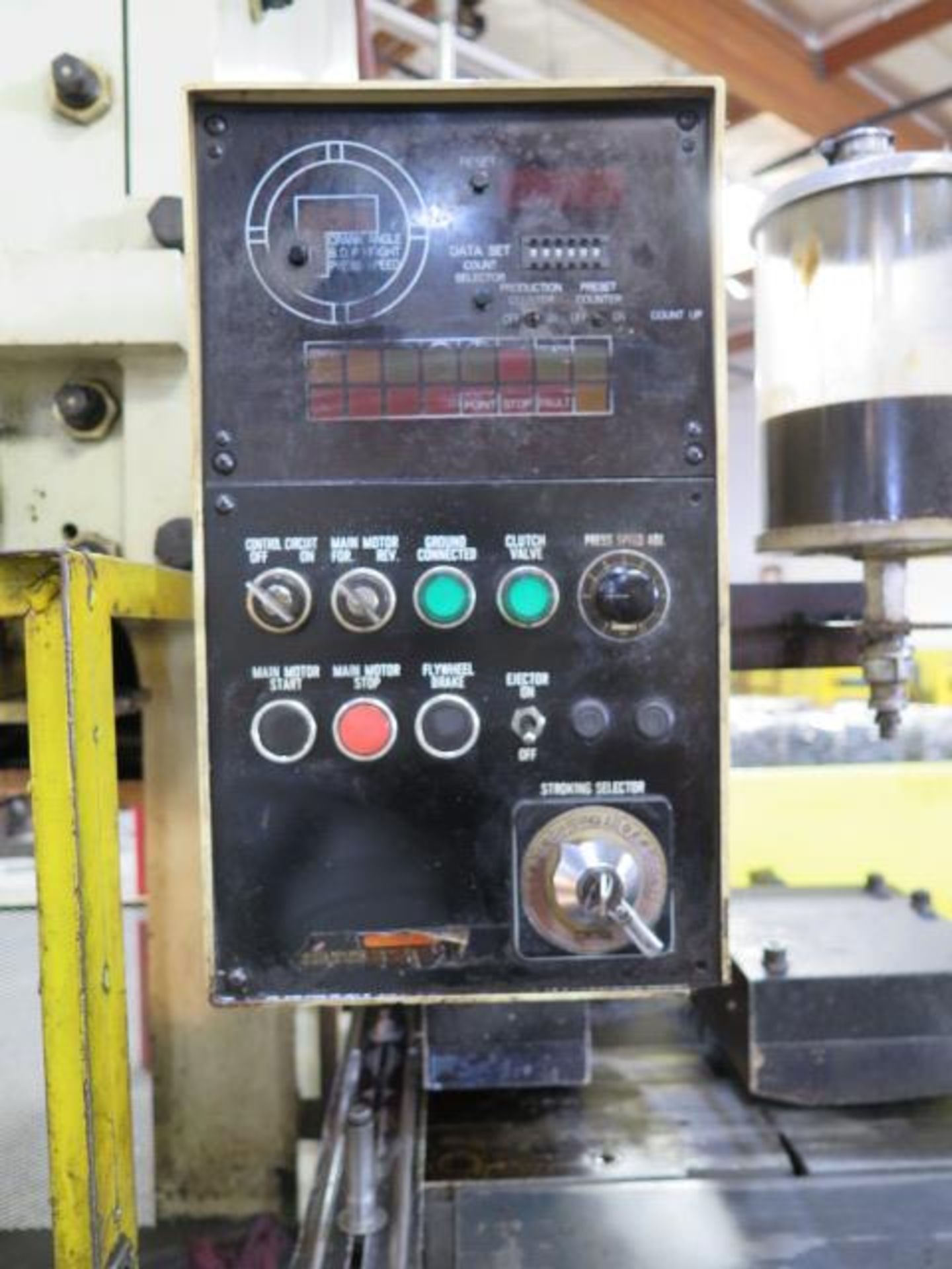 Komatsu OBS 150-3 150 Ton Gap Frame Press s/n 11140 w/ Controls, 27-55 SPM, 7.89” Stroke, SOLD AS IS - Image 12 of 23