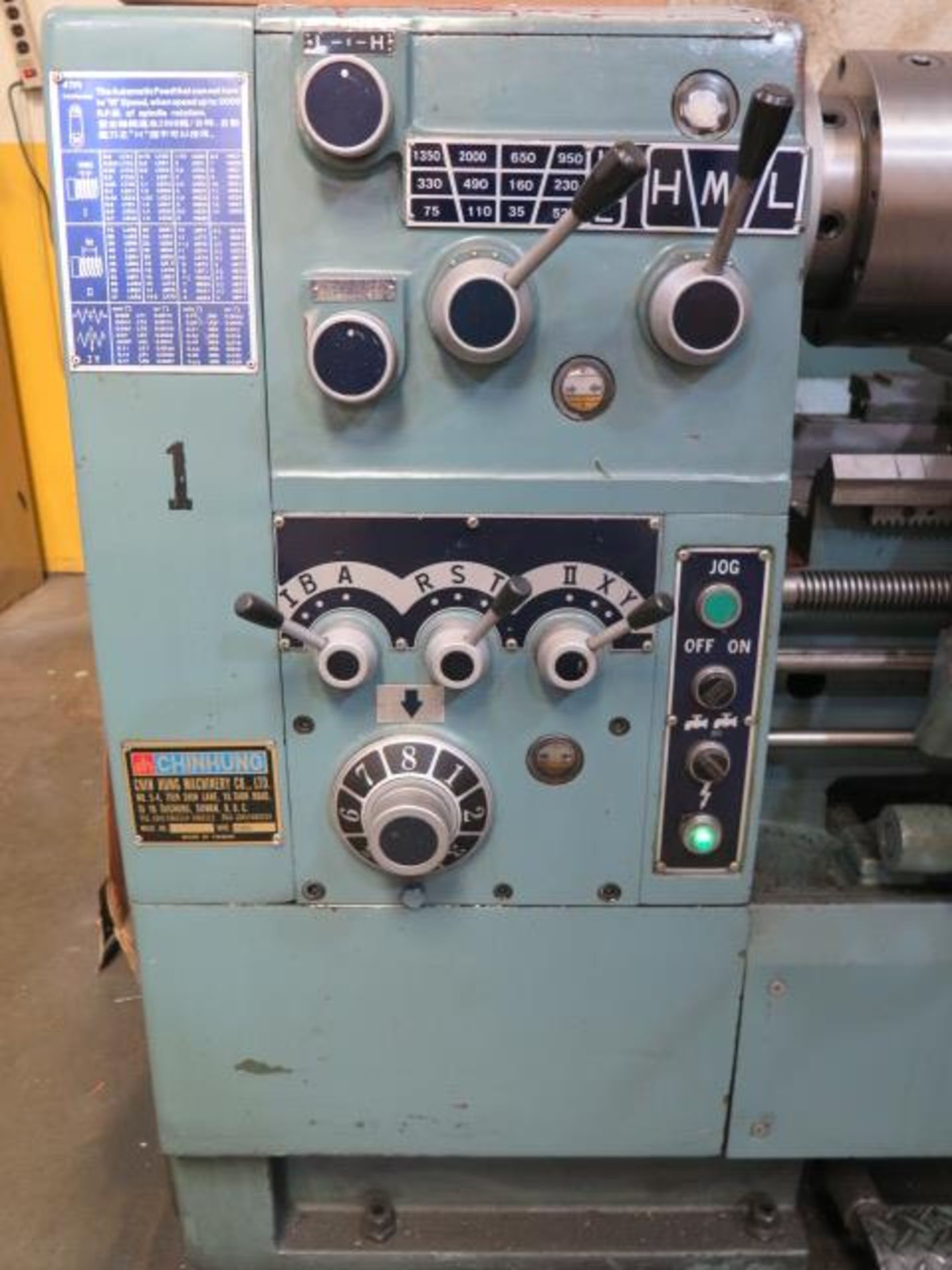 1994 Kingston HJ-1100 17” x 46” Gear Head Gap Bed Lathe w/ 35-2000 RPM, Inch/mm Threading, - Image 4 of 14