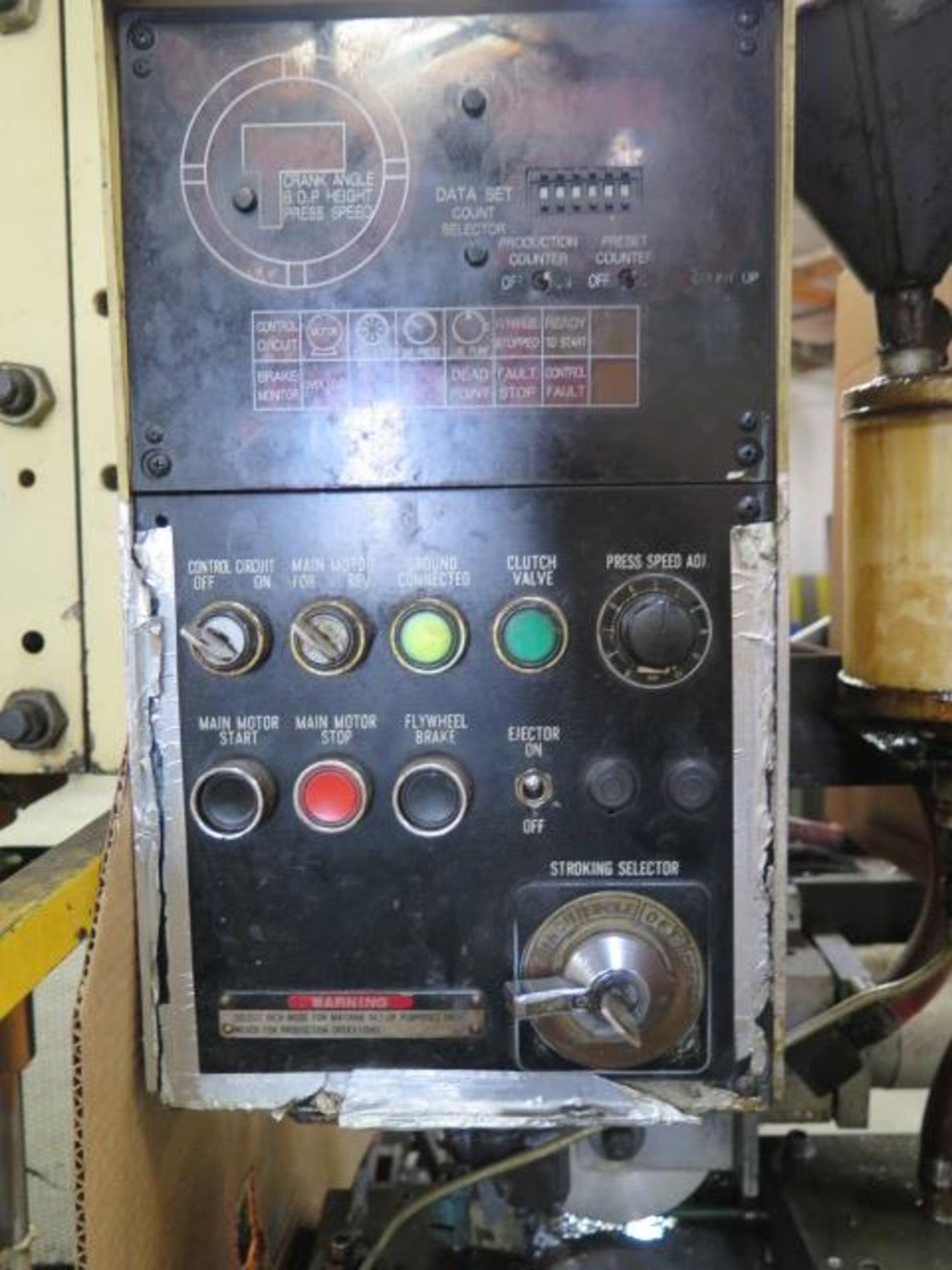 Komatsu OBS 80-3 80 Ton Gap Frame Press s/n 12024 w/ Controls, 37-75 SPM, 5.12” Stroke, SOLD AS IS - Image 12 of 20