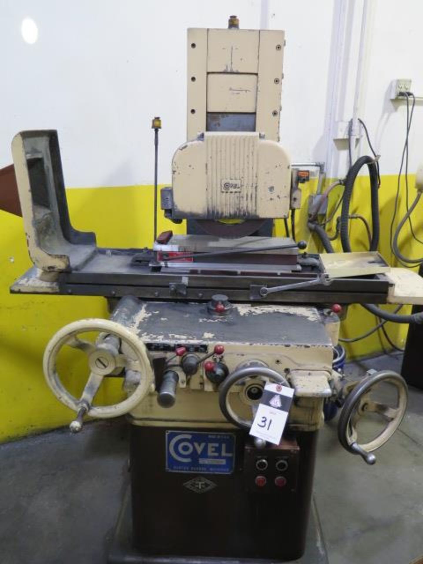 Covel 6” x 18” Automatic Surface Grinder s/n 17H-5315 w/ Suburban 6” x 18” Magnetic Chuck,SOLD AS IS - Image 2 of 9