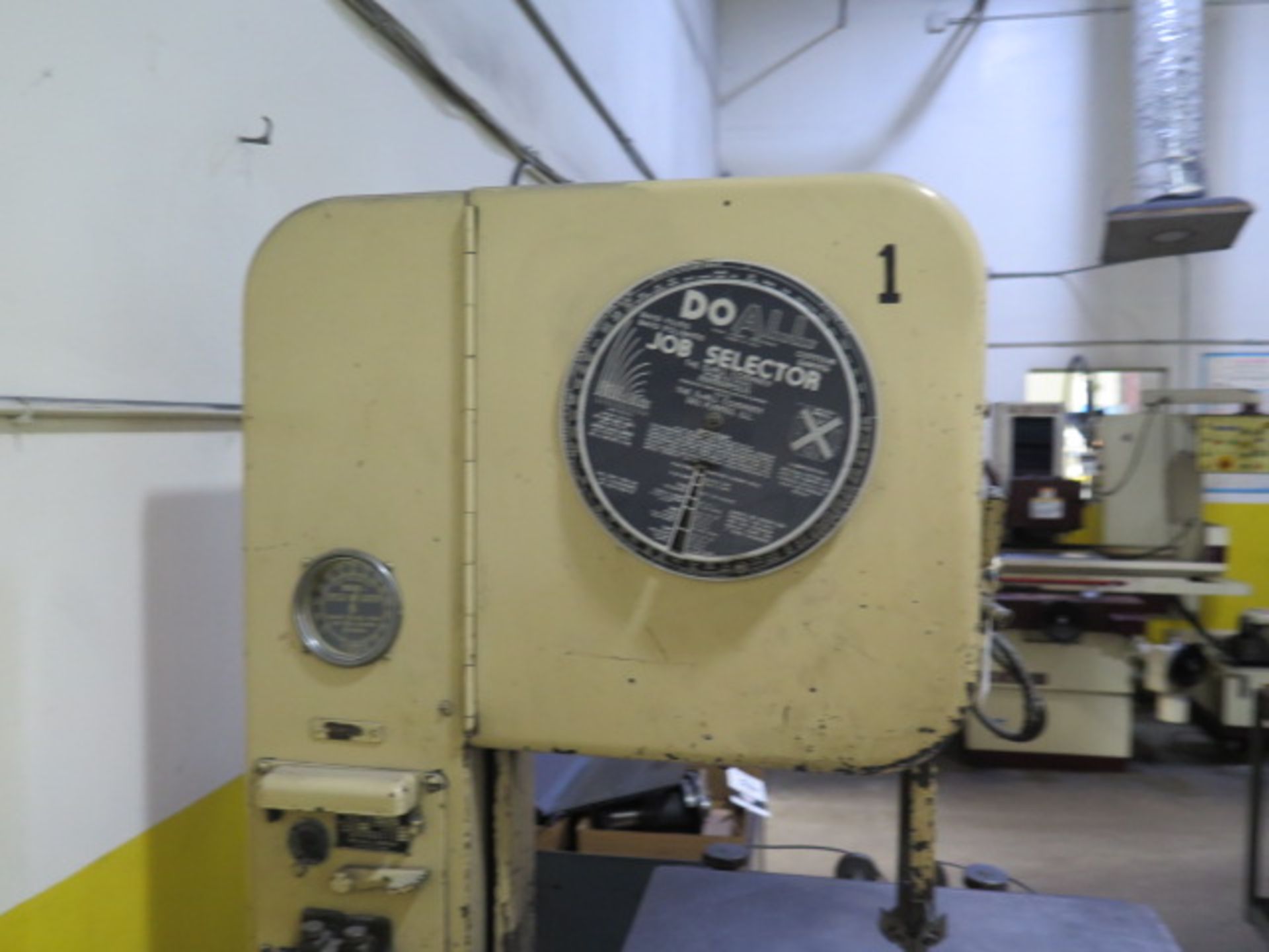 DoAll 16” Vertical Band Saw w/ Blade Welder, 24” x 24” Table (SOLD AS-IS - NO WARRANTY) - Image 3 of 9